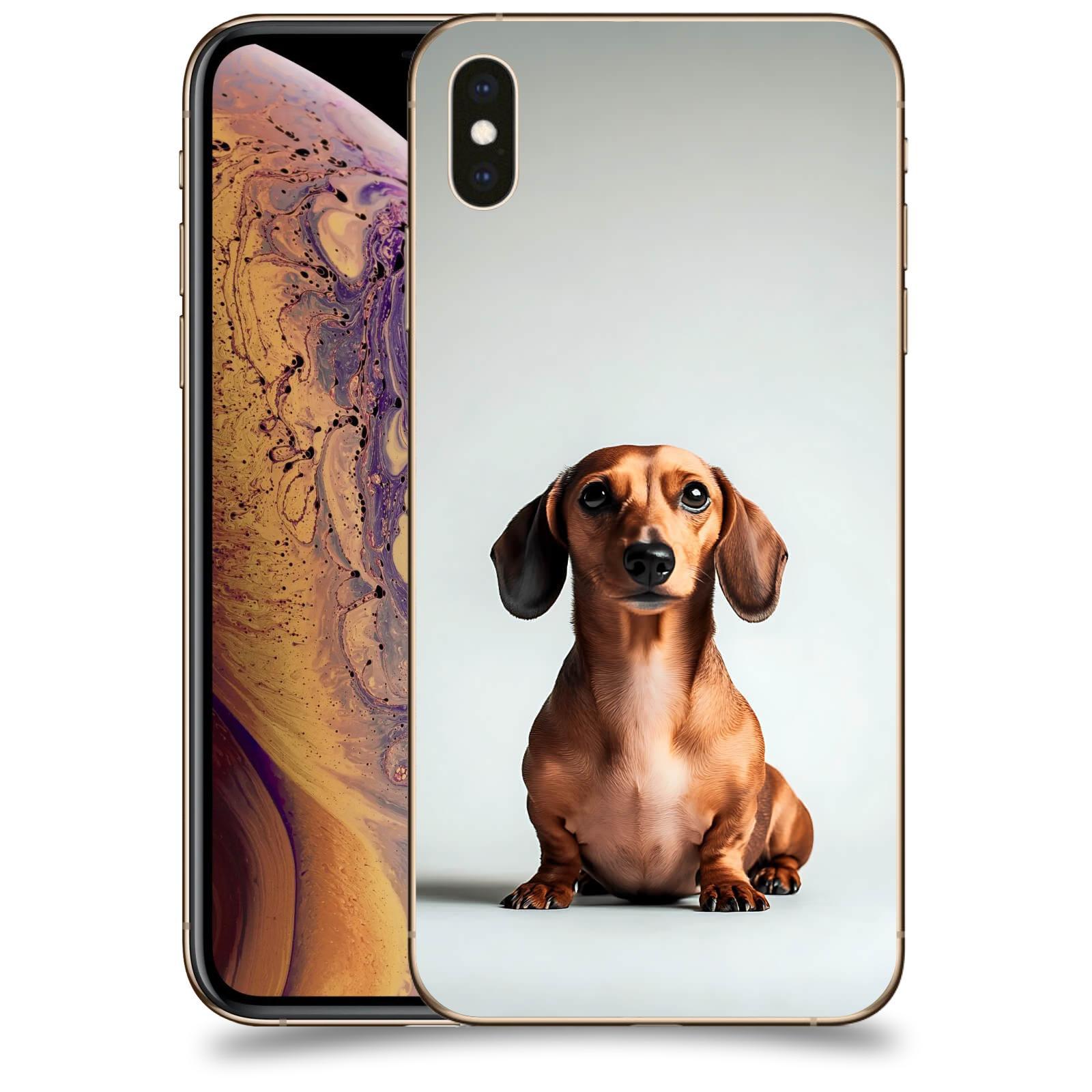 ACOVER Kryt na mobil Apple iPhone XS Max - Dachshund III