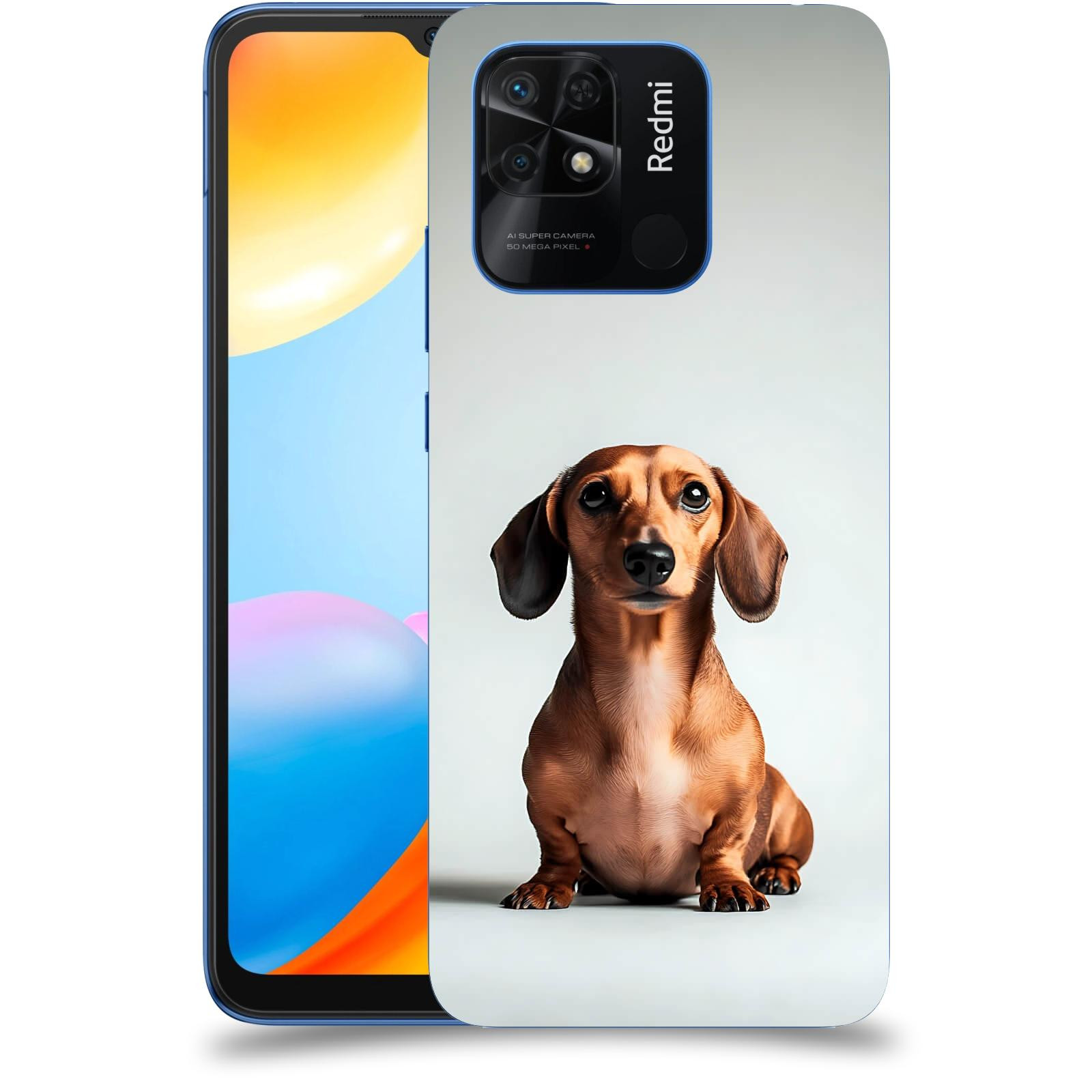 ACOVER Kryt na mobil Xiaomi Redmi 10C - Dachshund III