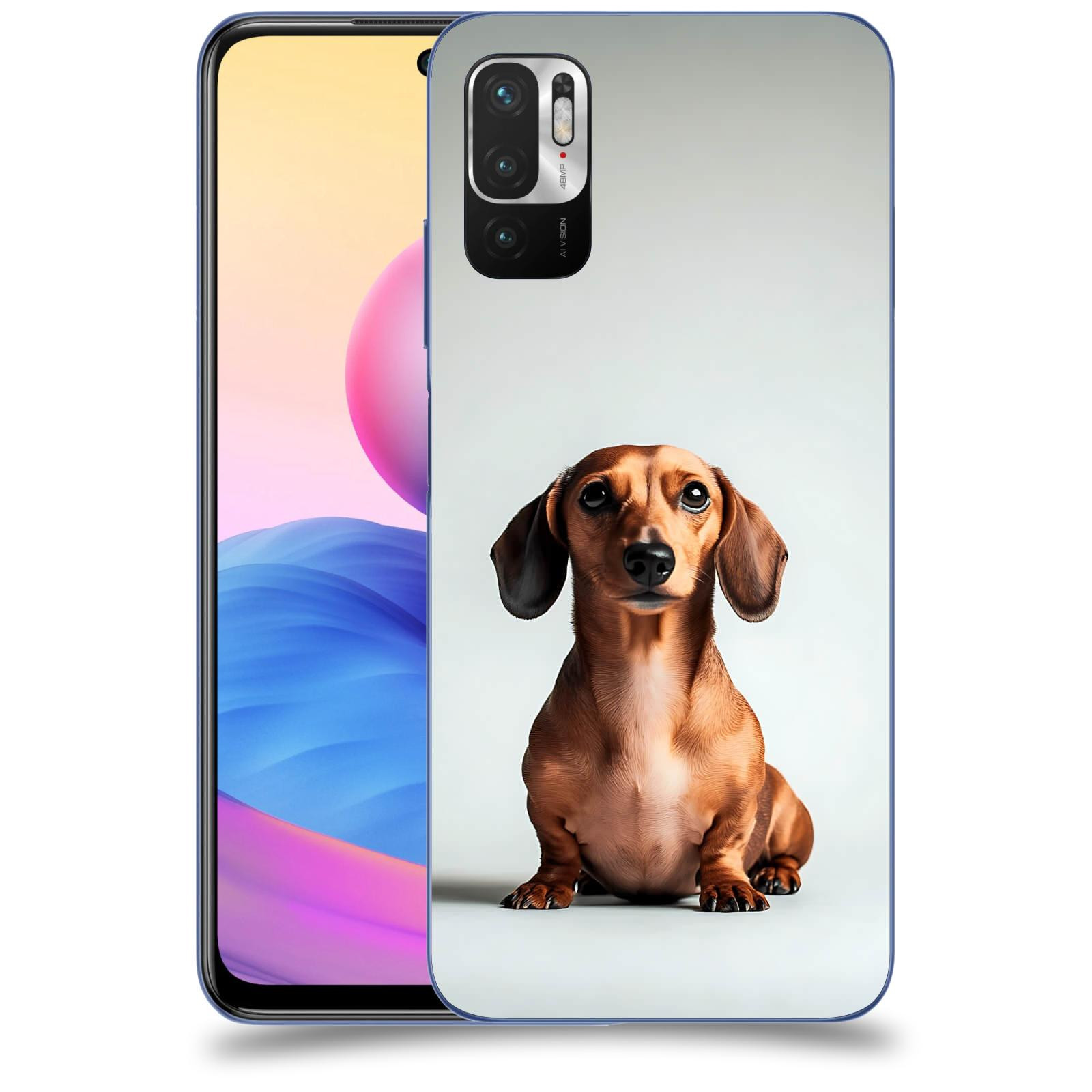 ACOVER Kryt na mobil Xiaomi Redmi Note 10 5G - Dachshund III