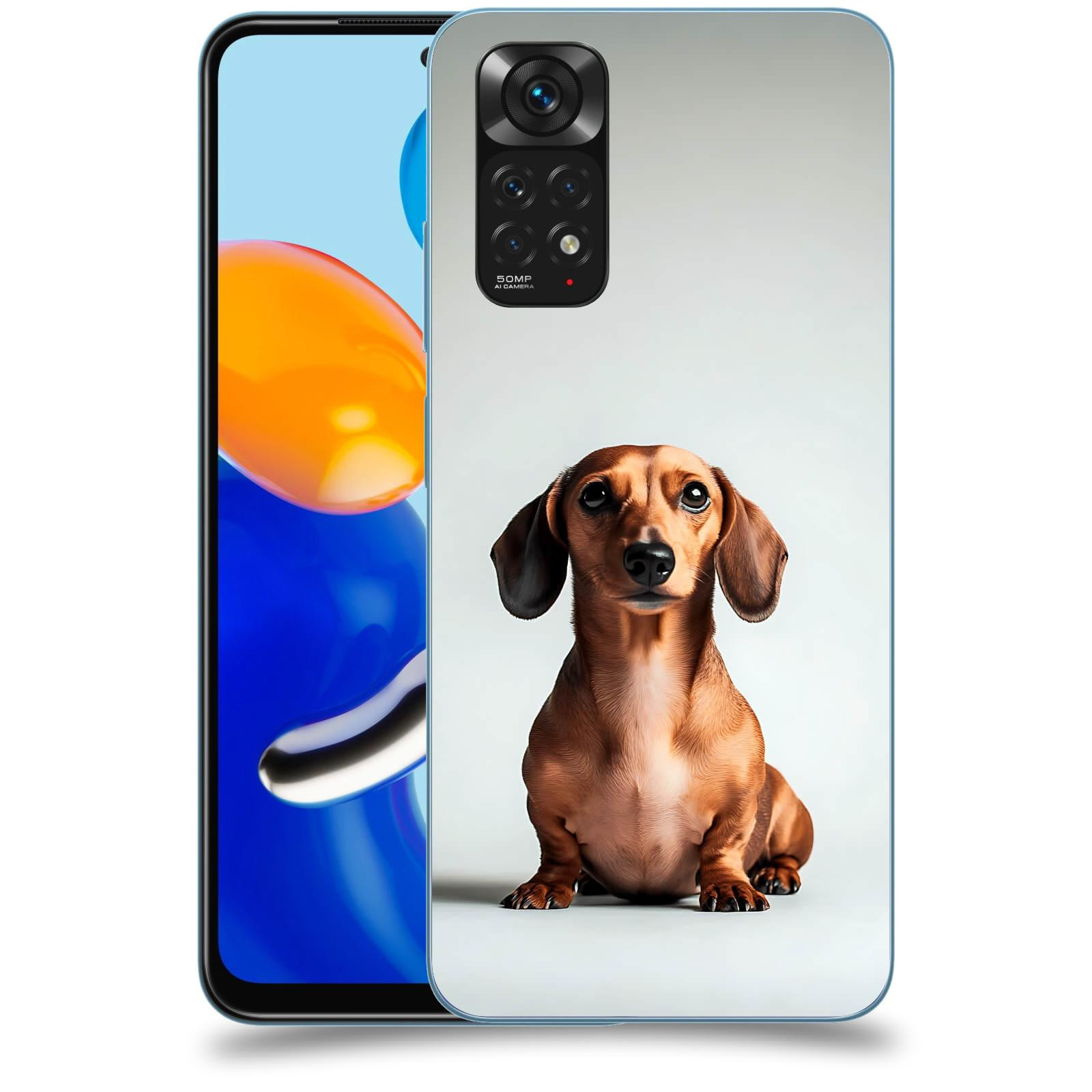 ACOVER Kryt na mobil Xiaomi Redmi Note 11 - Dachshund III