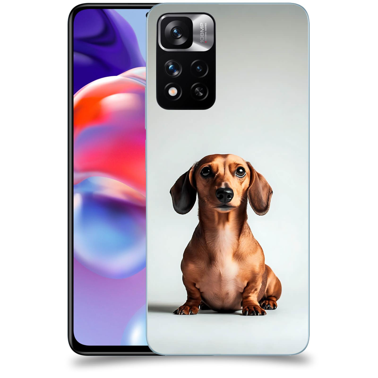 ACOVER Kryt na mobil Xiaomi Redmi Note 11 Pro+ 5G - Dachshund III
