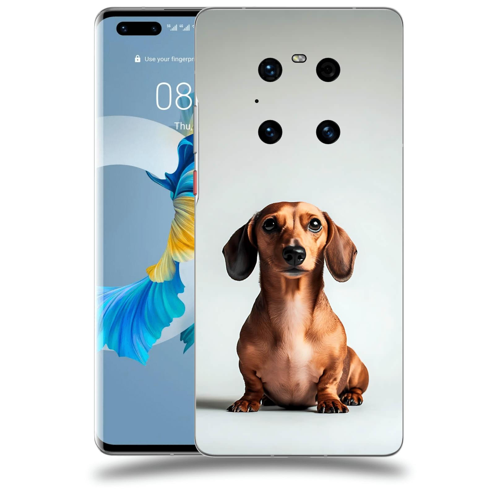 ACOVER Kryt na mobil Huawei Mate 40 Pro - Dachshund III