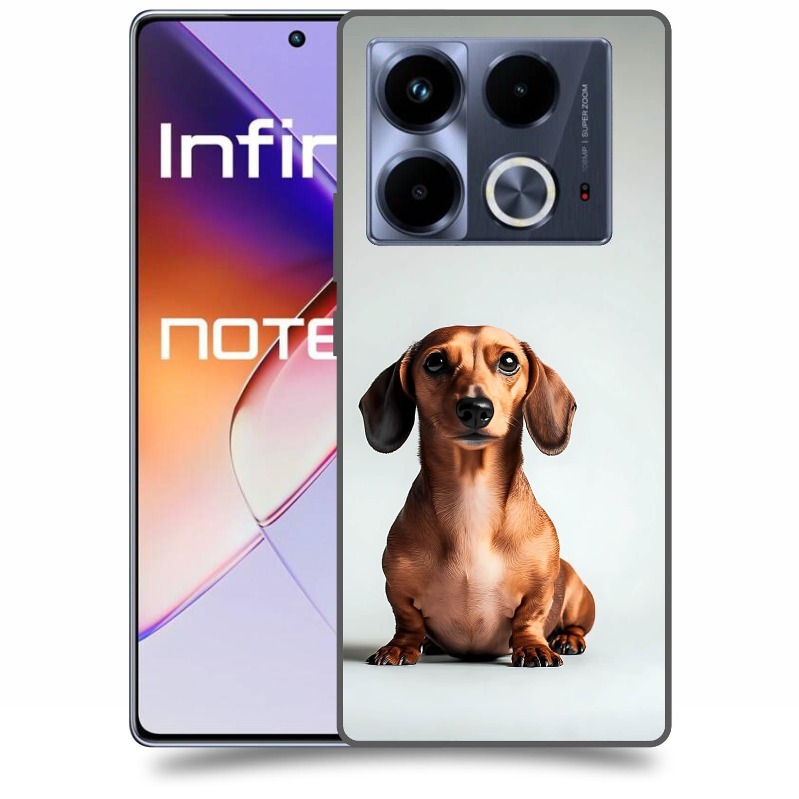 ACOVER Kryt na mobil Infinix Note 40 - Dachshund III
