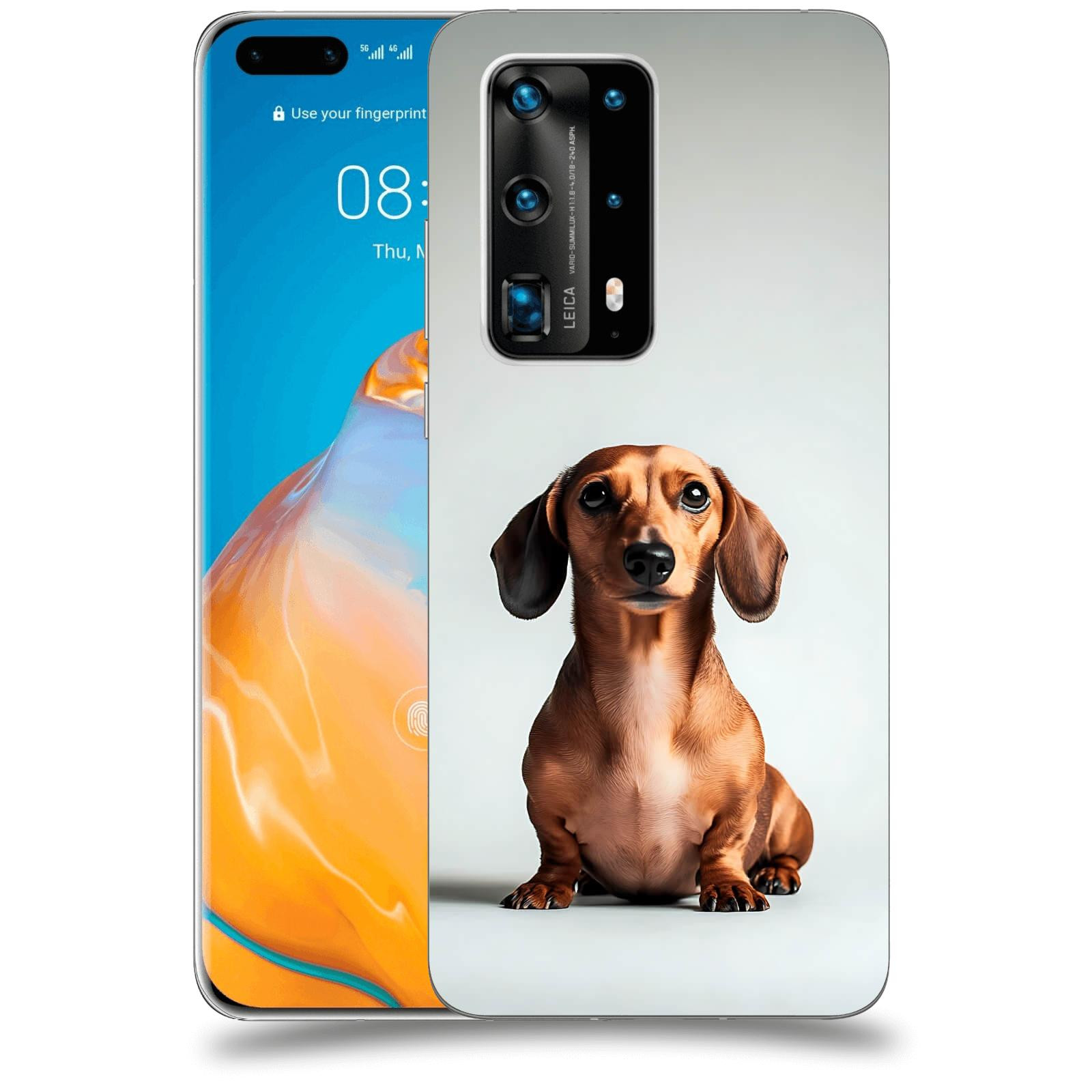 ACOVER Kryt na mobil Huawei P40 Pro - Dachshund III