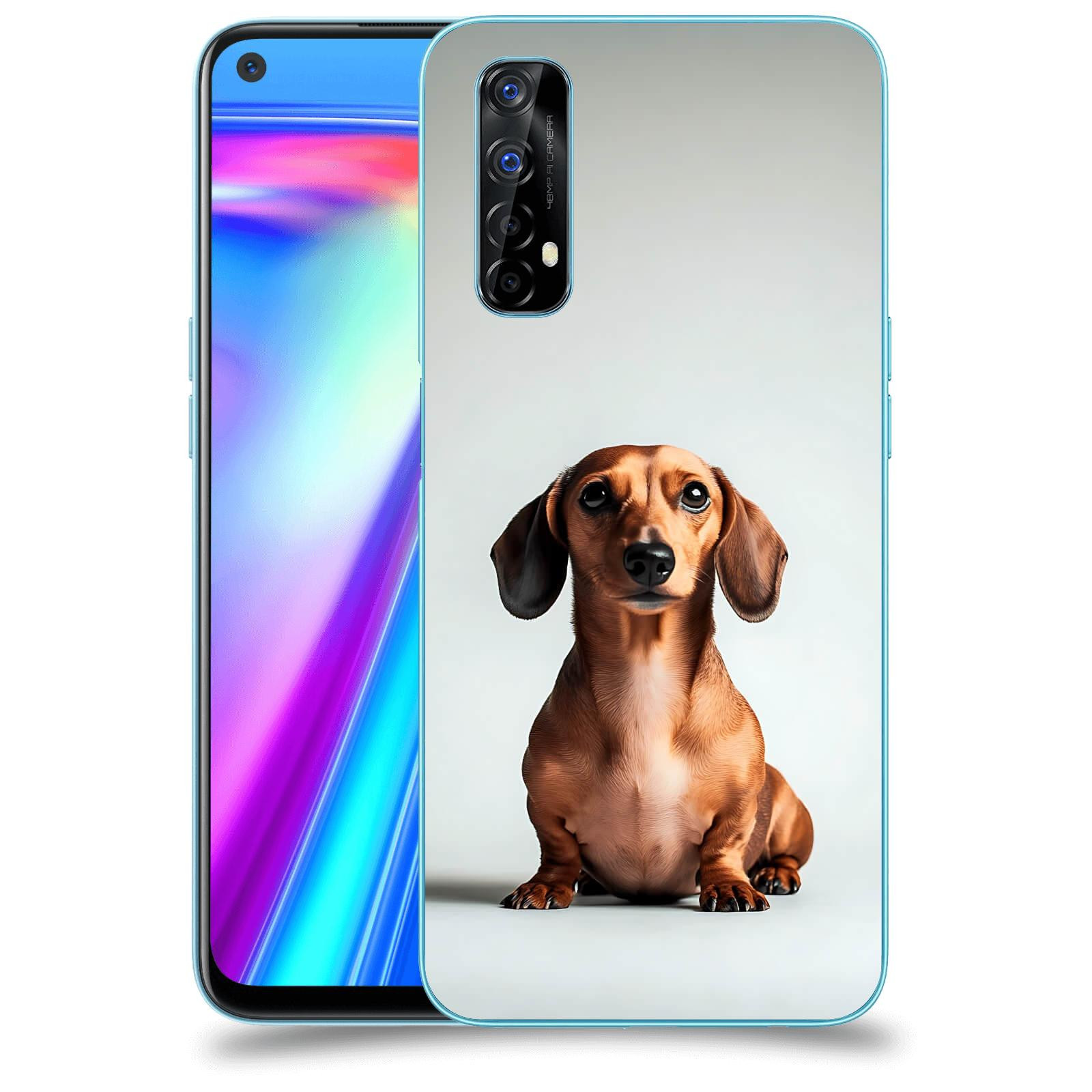ACOVER Kryt na mobil Realme 7 - Dachshund III