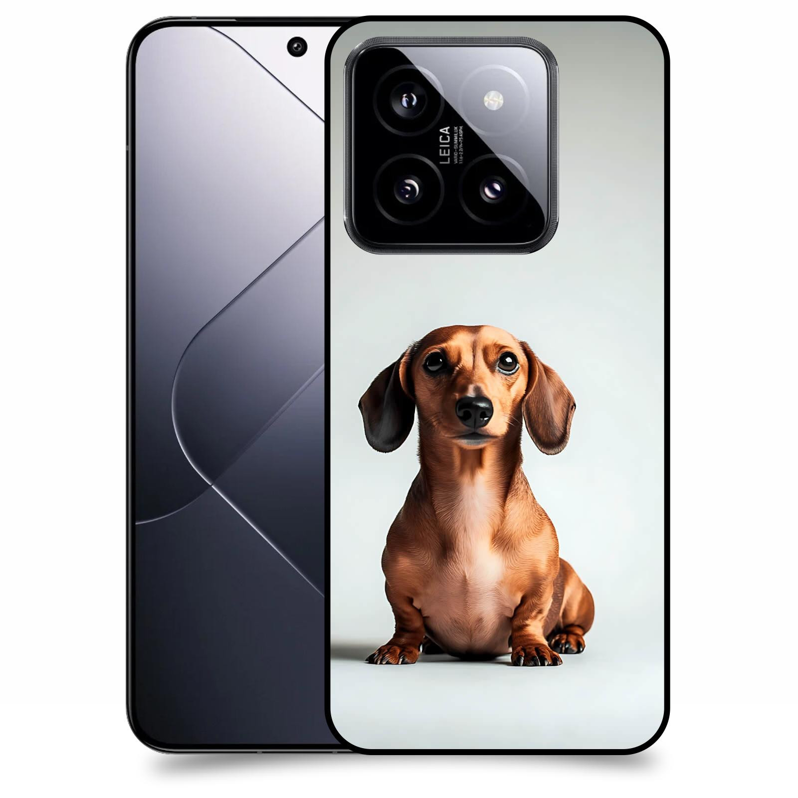 ACOVER Kryt na mobil Xiaomi 14 - Dachshund III