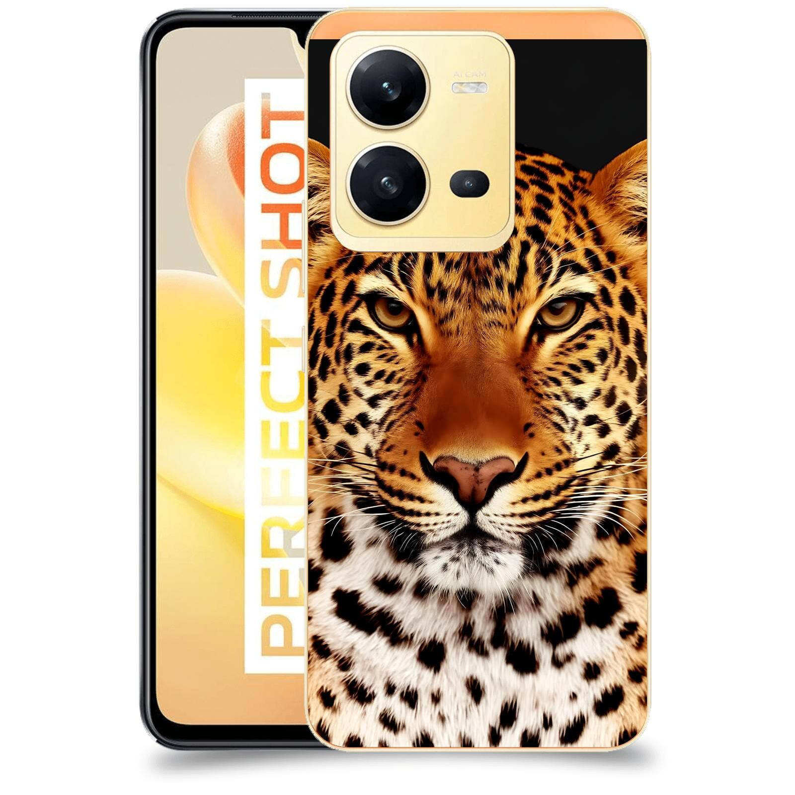 ACOVER Kryt na mobil Vivo X80 Lite - Leopard
