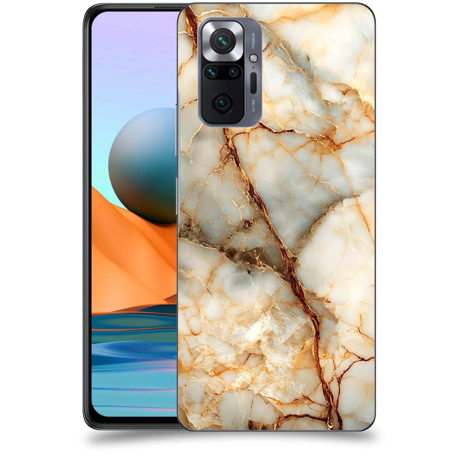 ACOVER Kryt na mobil Xiaomi Redmi Note 10 Pro - Marble I