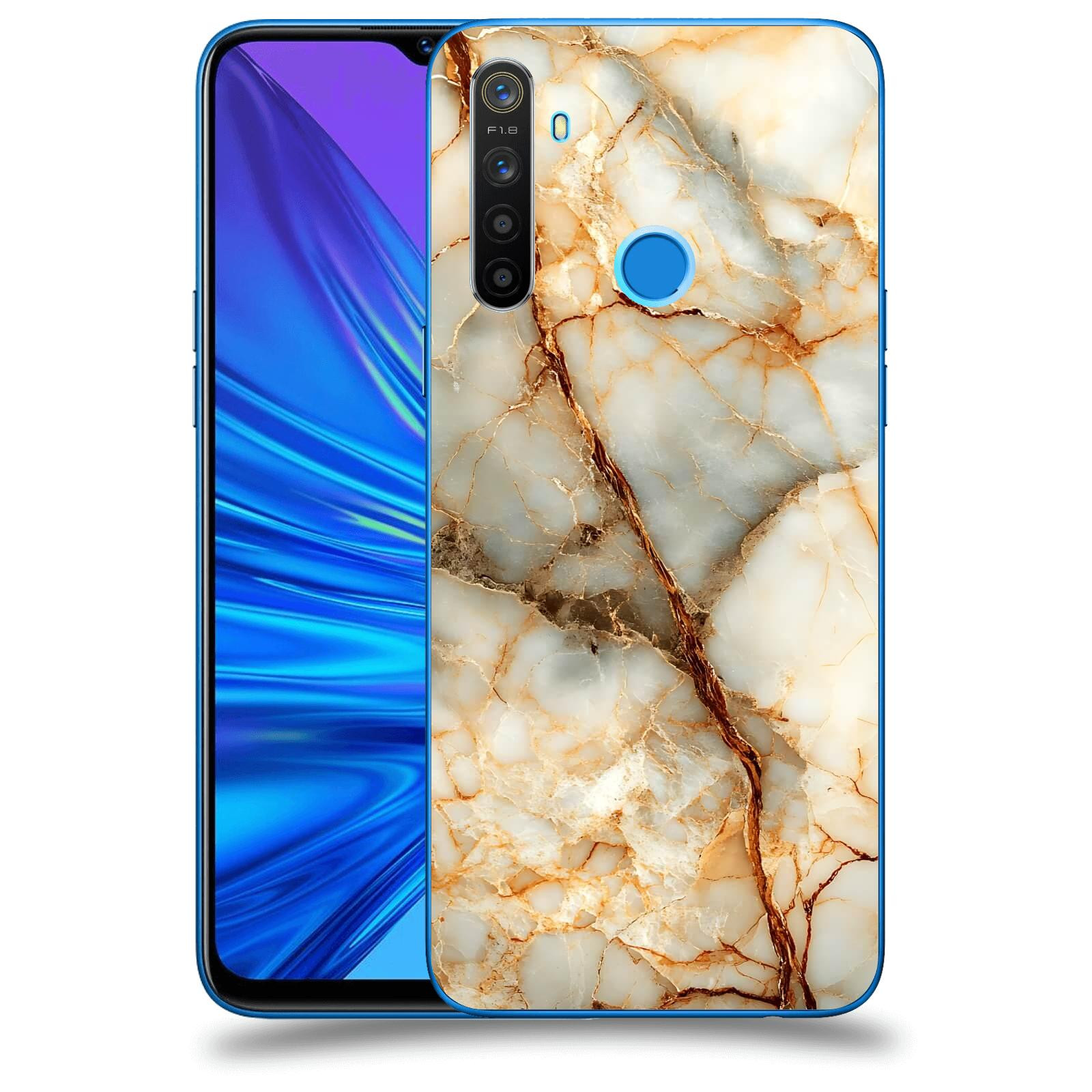 ACOVER Kryt na mobil Realme 5 - Marble I
