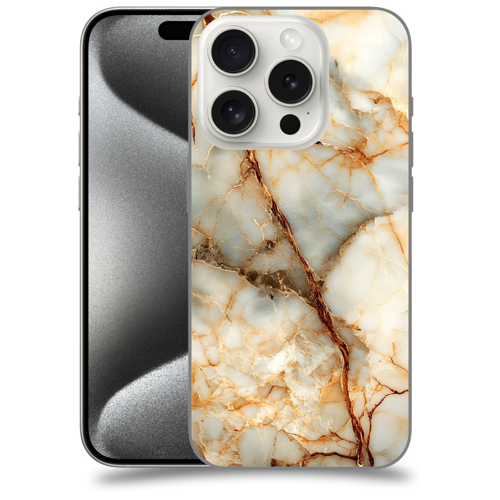 ACOVER Kryt na mobil Apple iPhone 15 pro - Marble I