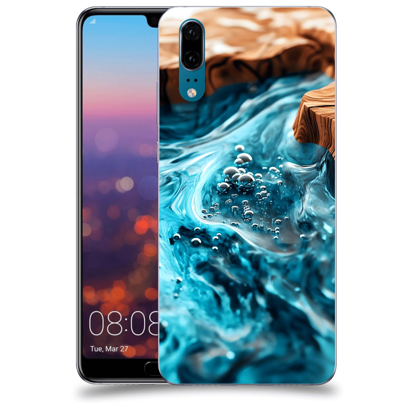 ACOVER Kryt na mobil Huawei P20 - Deep Marine I