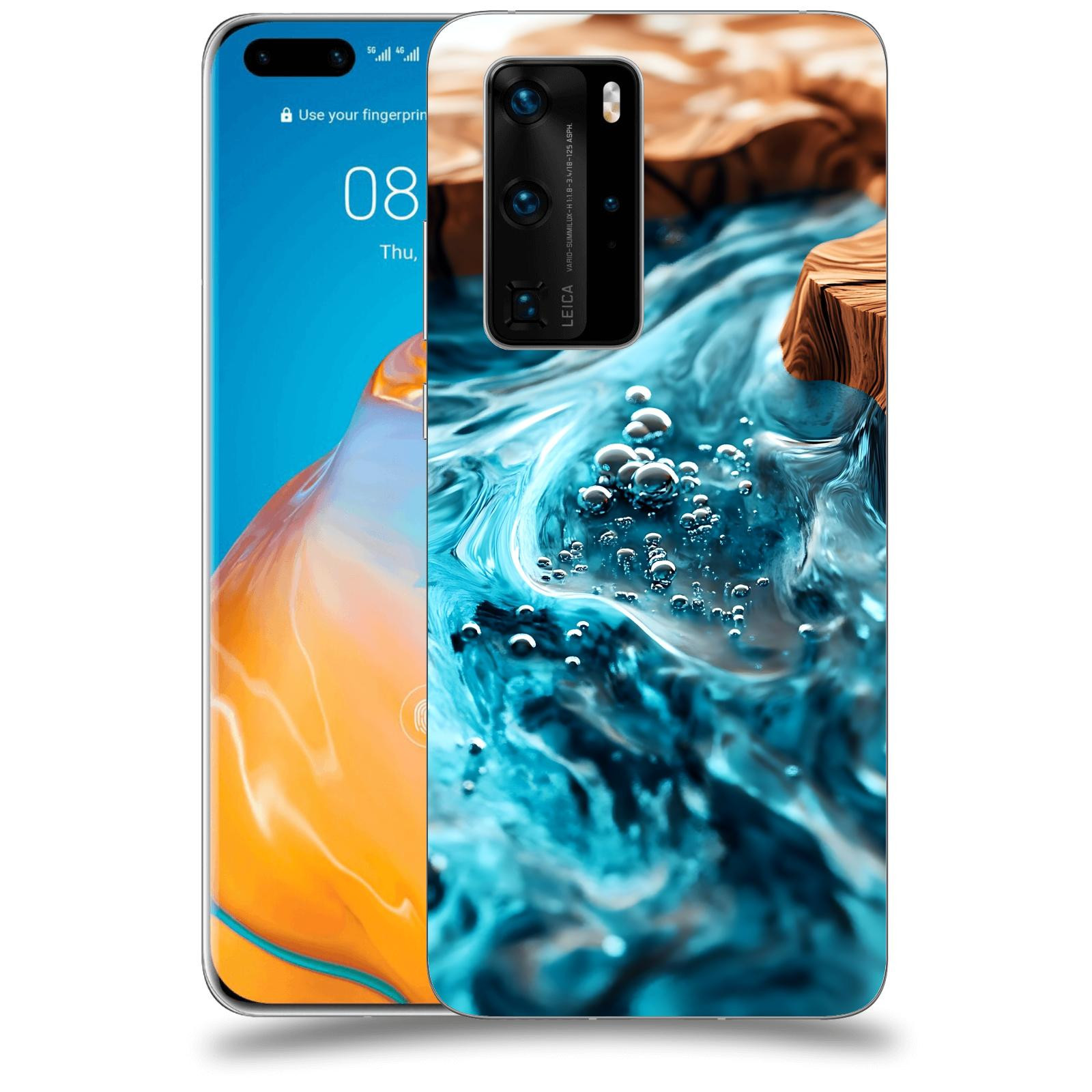 ACOVER Kryt na mobil Huawei P40 - Deep Marine I