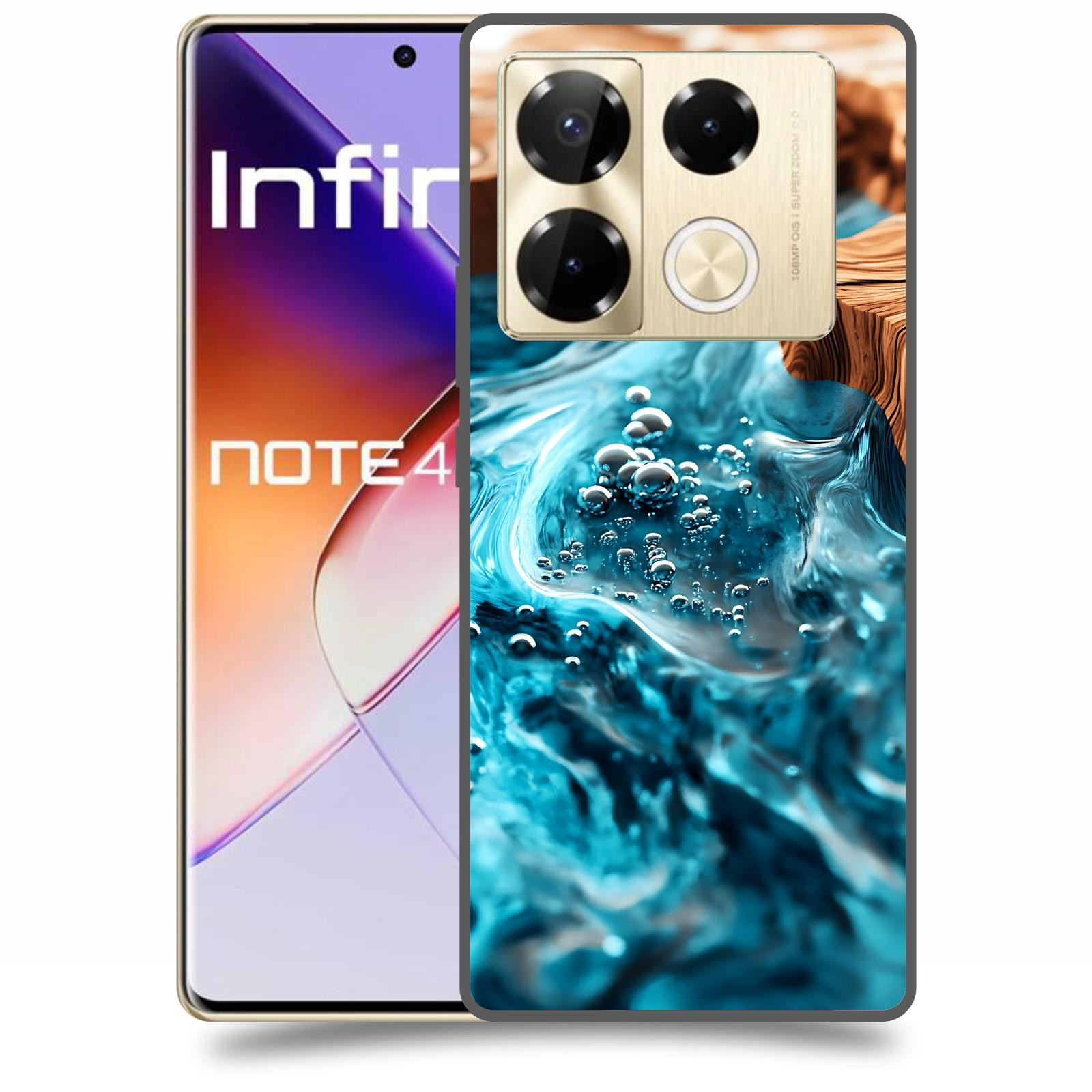 ACOVER Kryt na mobil Infinix Note 40 PRO - Deep Marine I