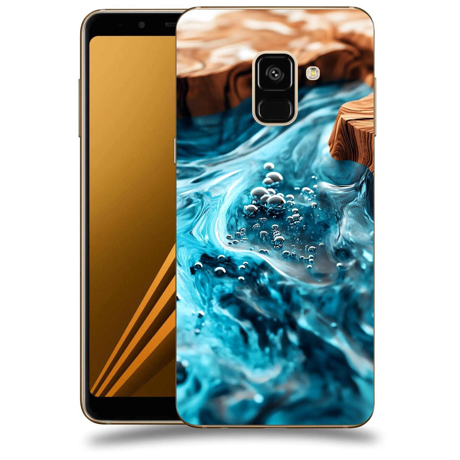ACOVER Kryt na mobil Samsung Galaxy A8 2018 A530F - Deep Marine I