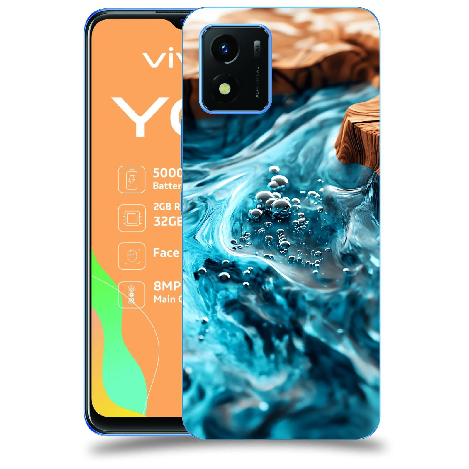ACOVER Kryt na mobil Vivo Y01 - Deep Marine I