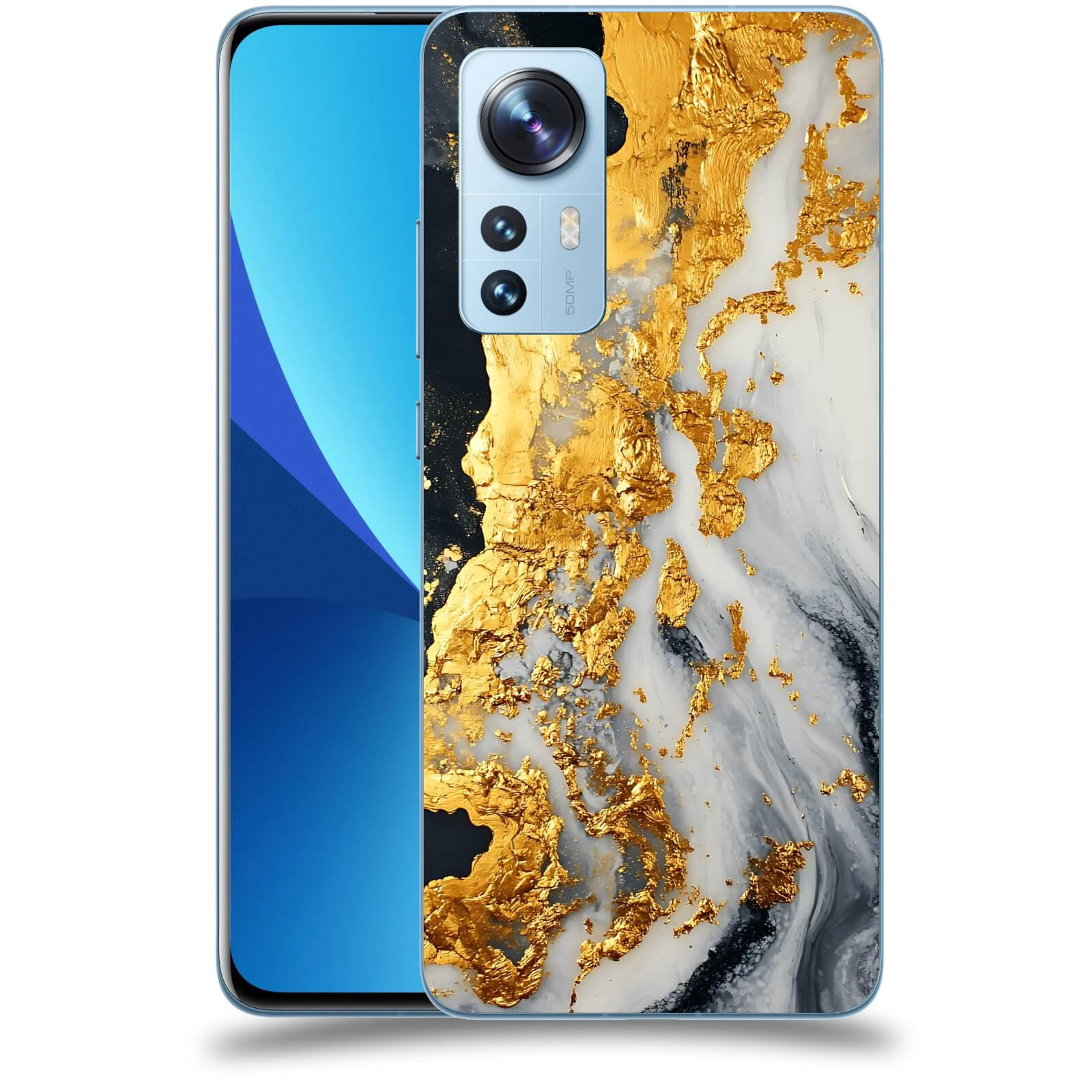 ACOVER Kryt na mobil Xiaomi 12 - Marble II