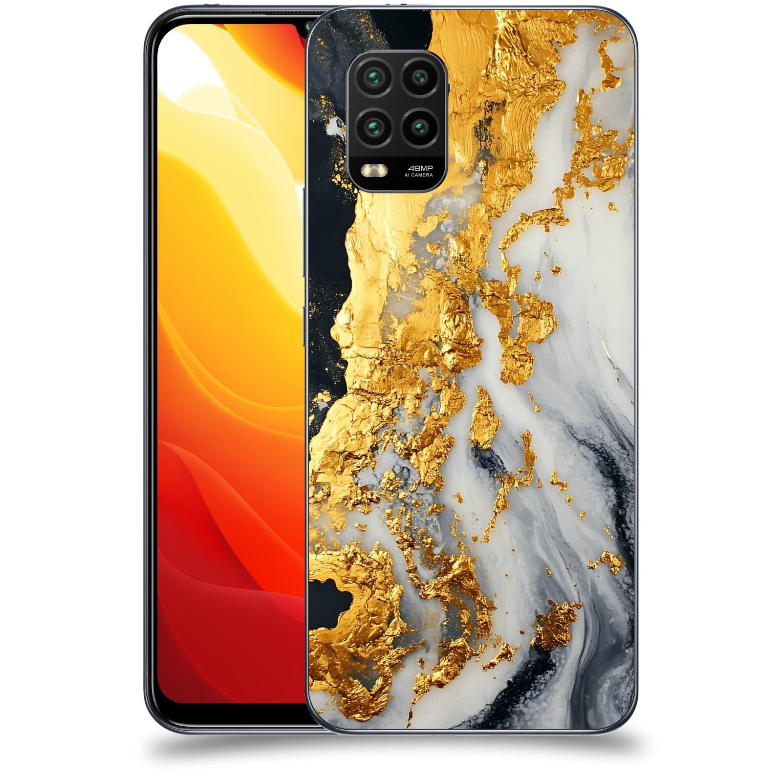 ACOVER Kryt na mobil Xiaomi Mi 10 Lite - Marble II