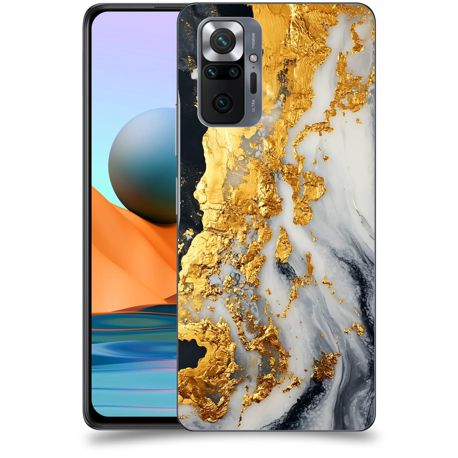 ACOVER Kryt na mobil Xiaomi Redmi Note 10 Pro - Marble II