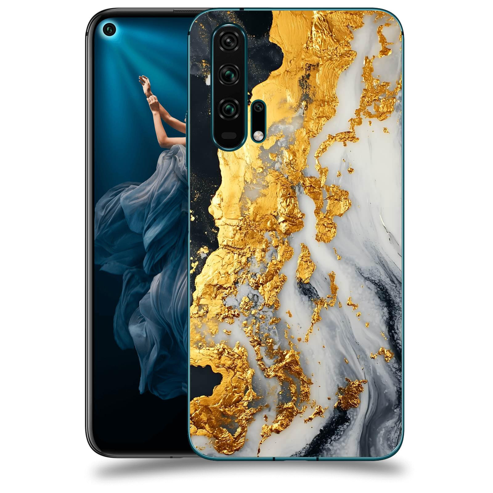 ACOVER Kryt na mobil Honor 20 Pro - Marble II