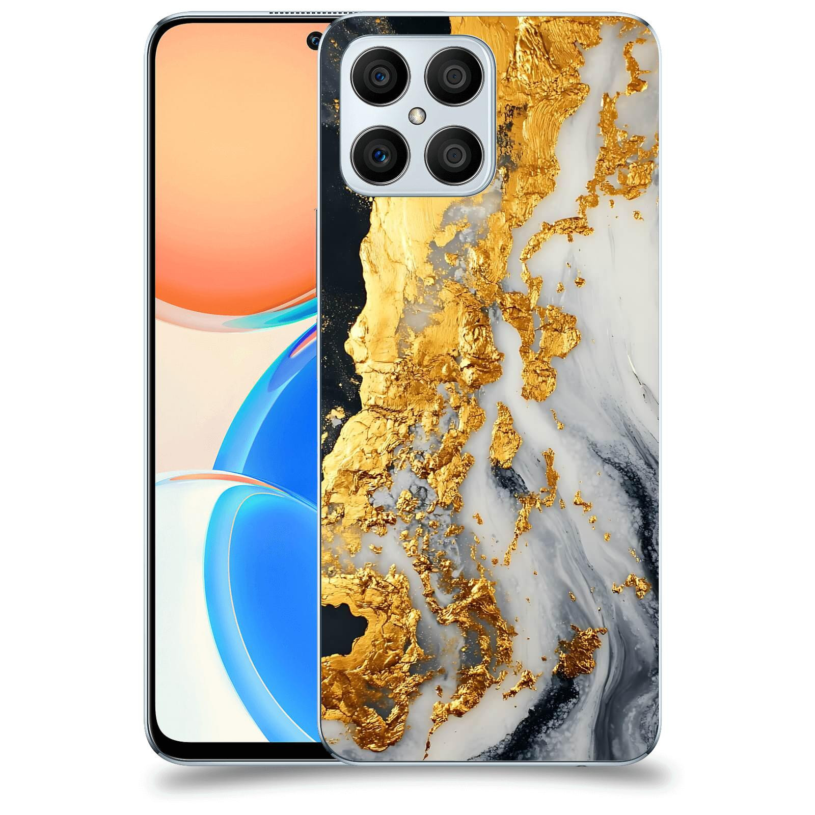ACOVER Kryt na mobil Honor X8 5G - Marble II