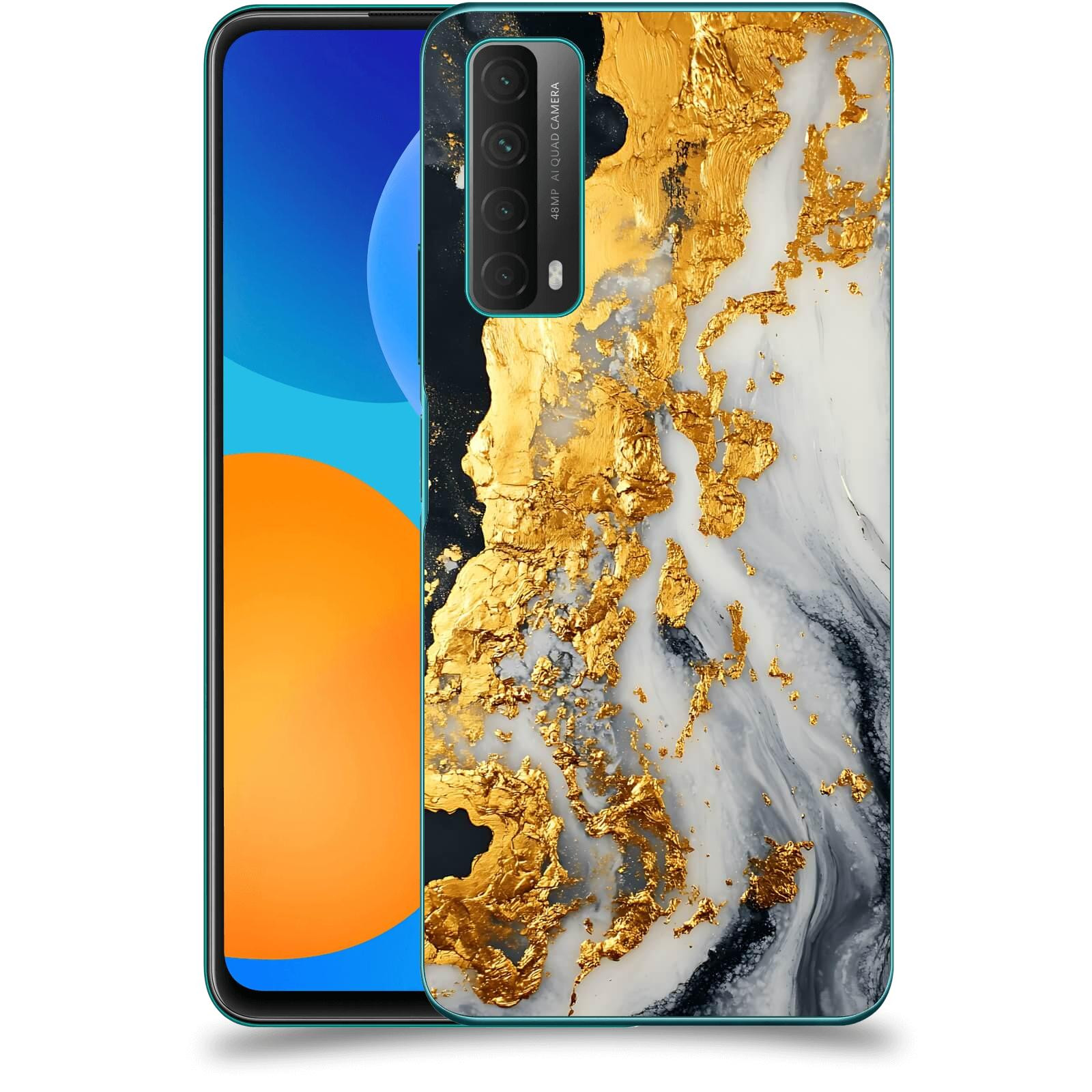 ACOVER Kryt na mobil Huawei P Smart 2021 - Marble II