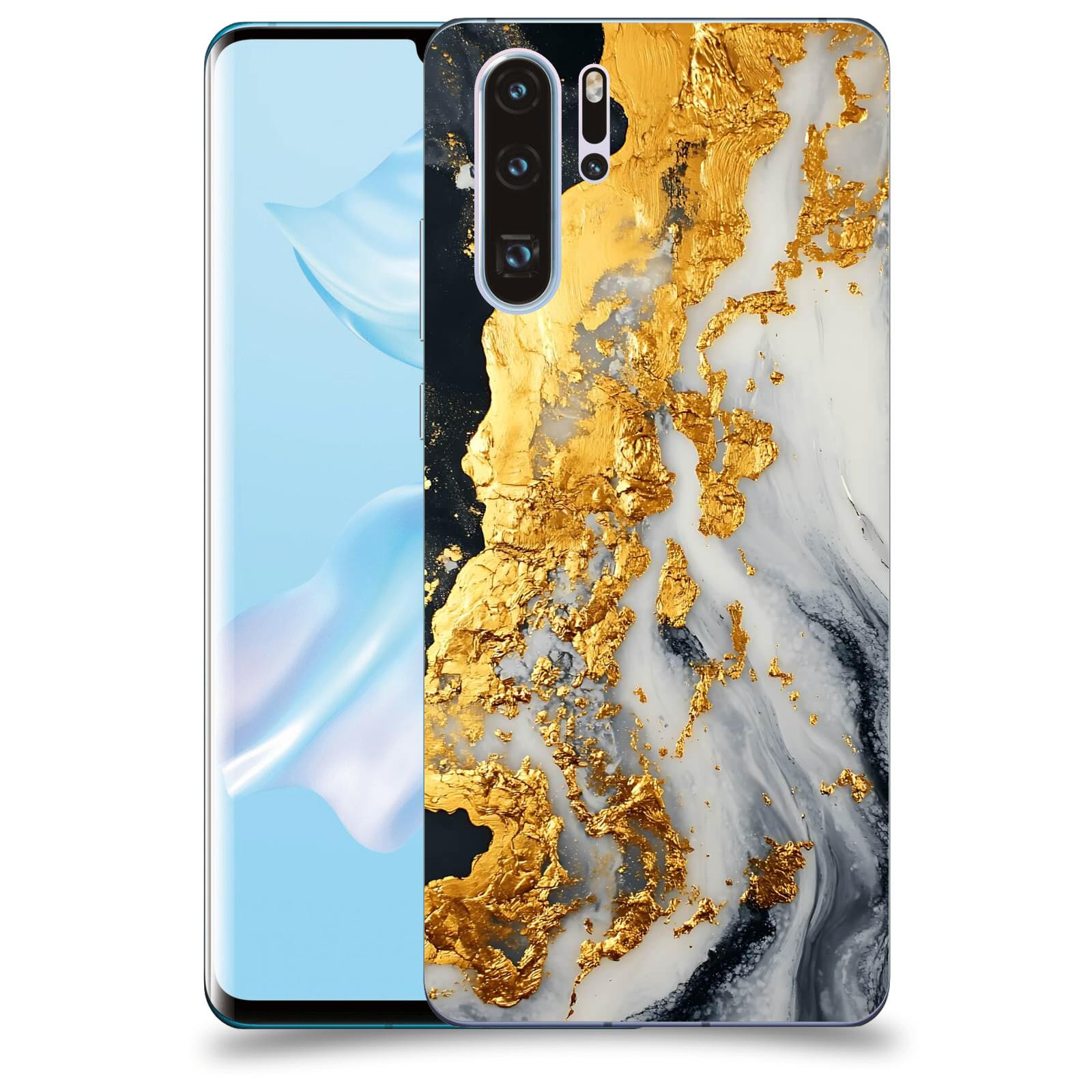 ACOVER Kryt na mobil Huawei P30 - Marble II