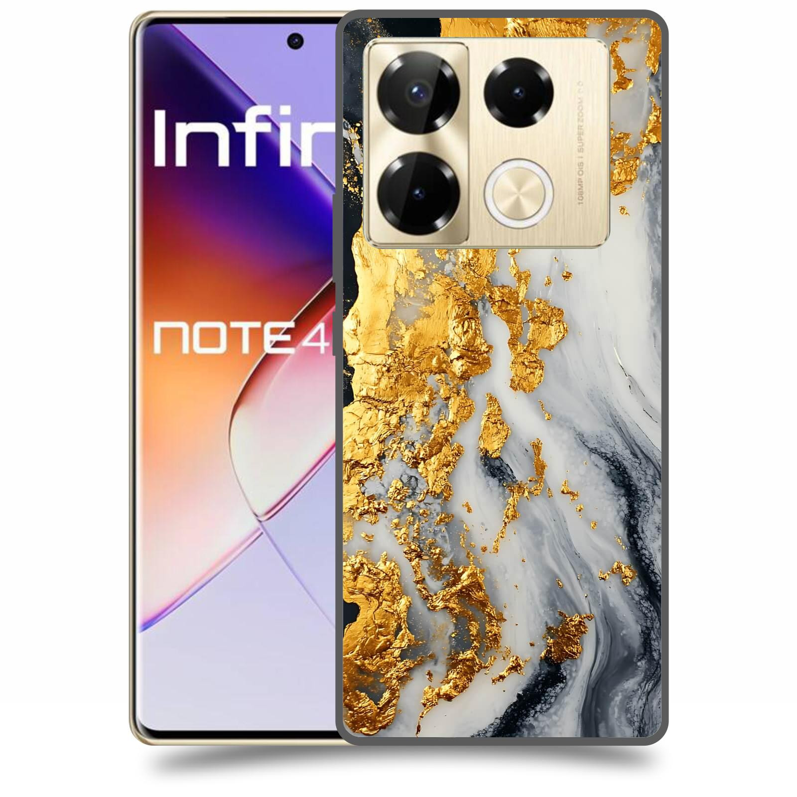 ACOVER Kryt na mobil Infinix Note 40 PRO - Marble II