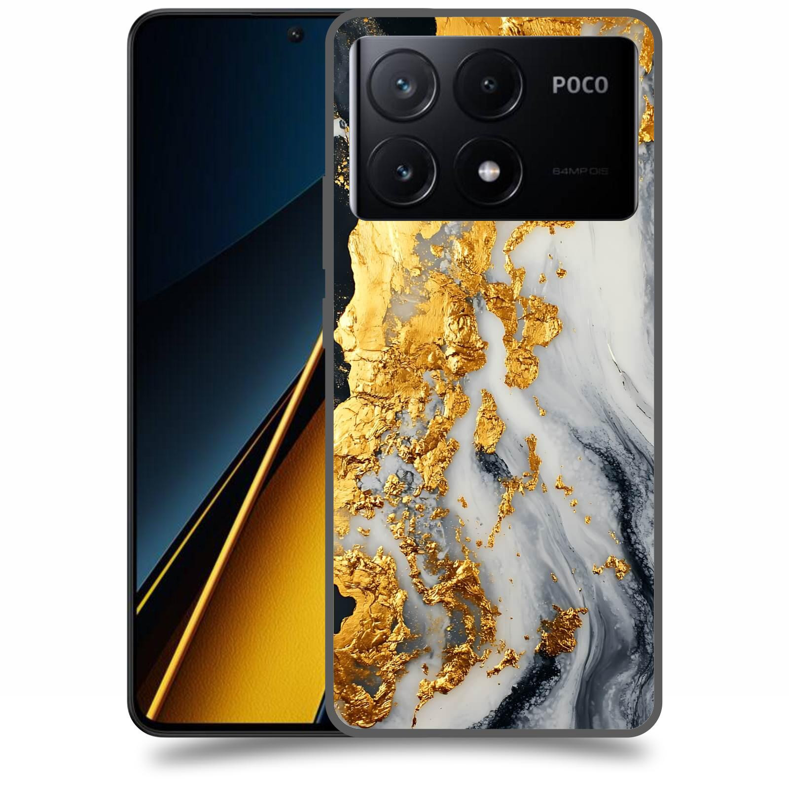 ACOVER Kryt na mobil Poco X6 Pro 5G - Marble II