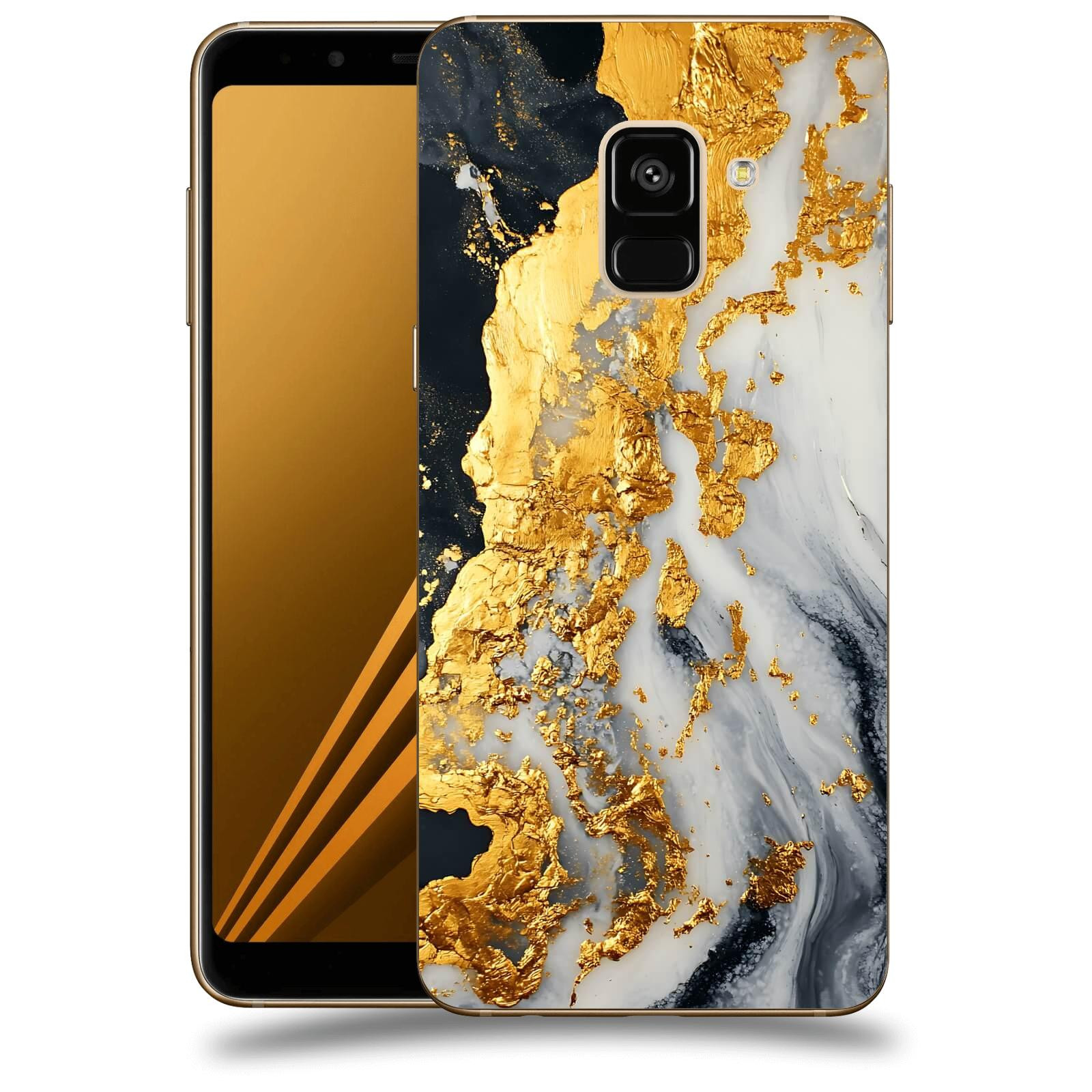 ACOVER Kryt na mobil Samsung Galaxy A8 2018 A530F - Marble II