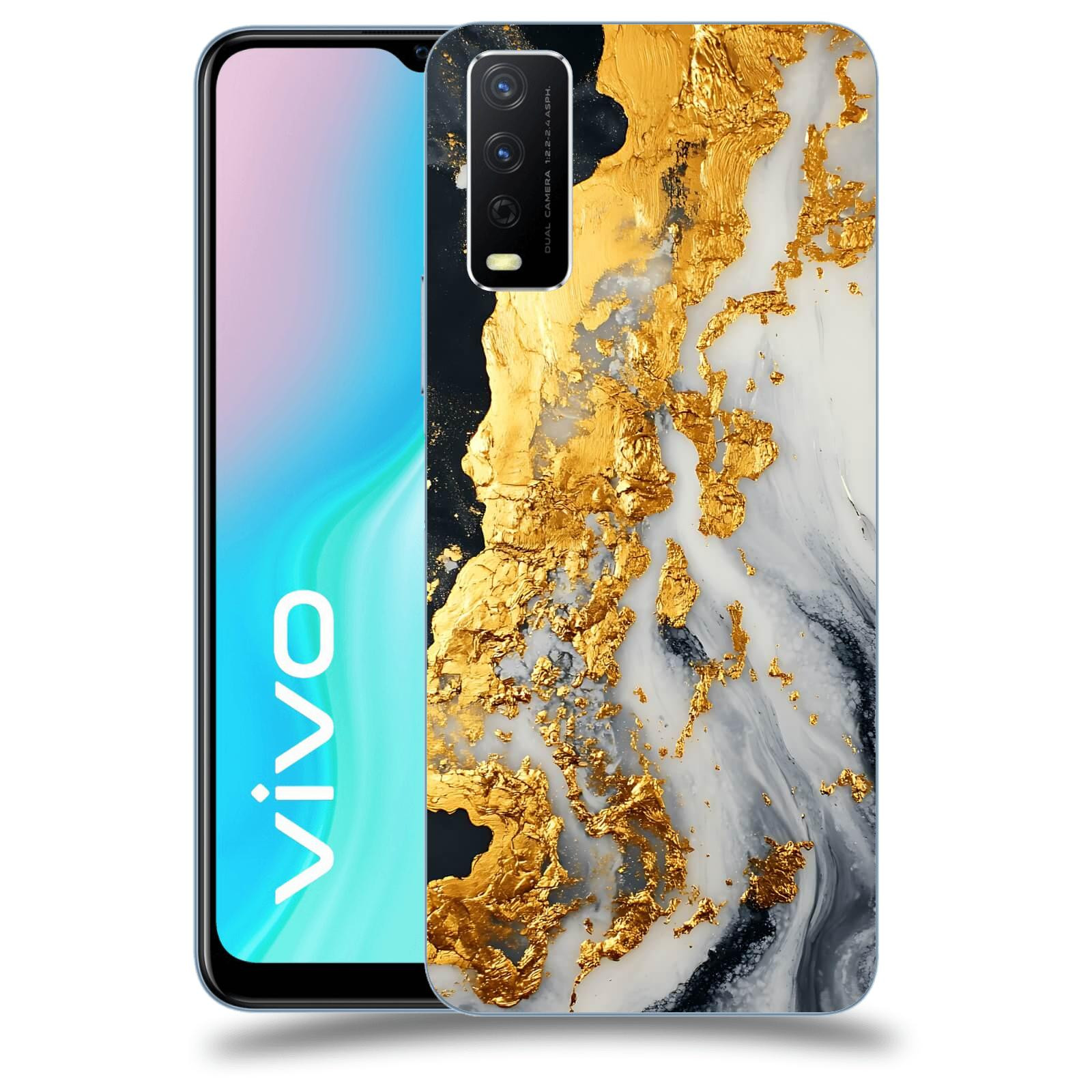 ACOVER Kryt na mobil Vivo Y11s - Marble II