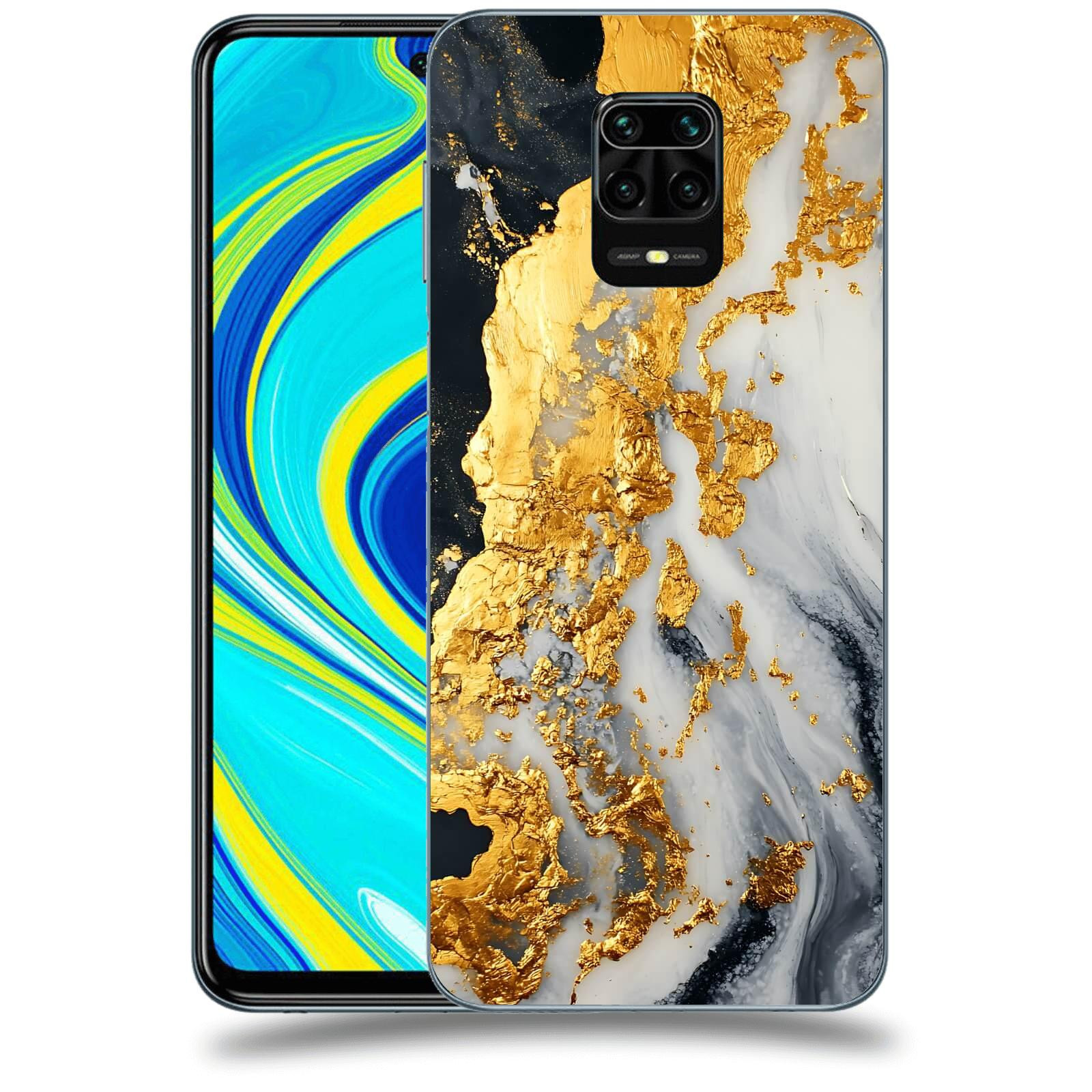 ACOVER Kryt na mobil Xiaomi Redmi Note 9S - Marble II