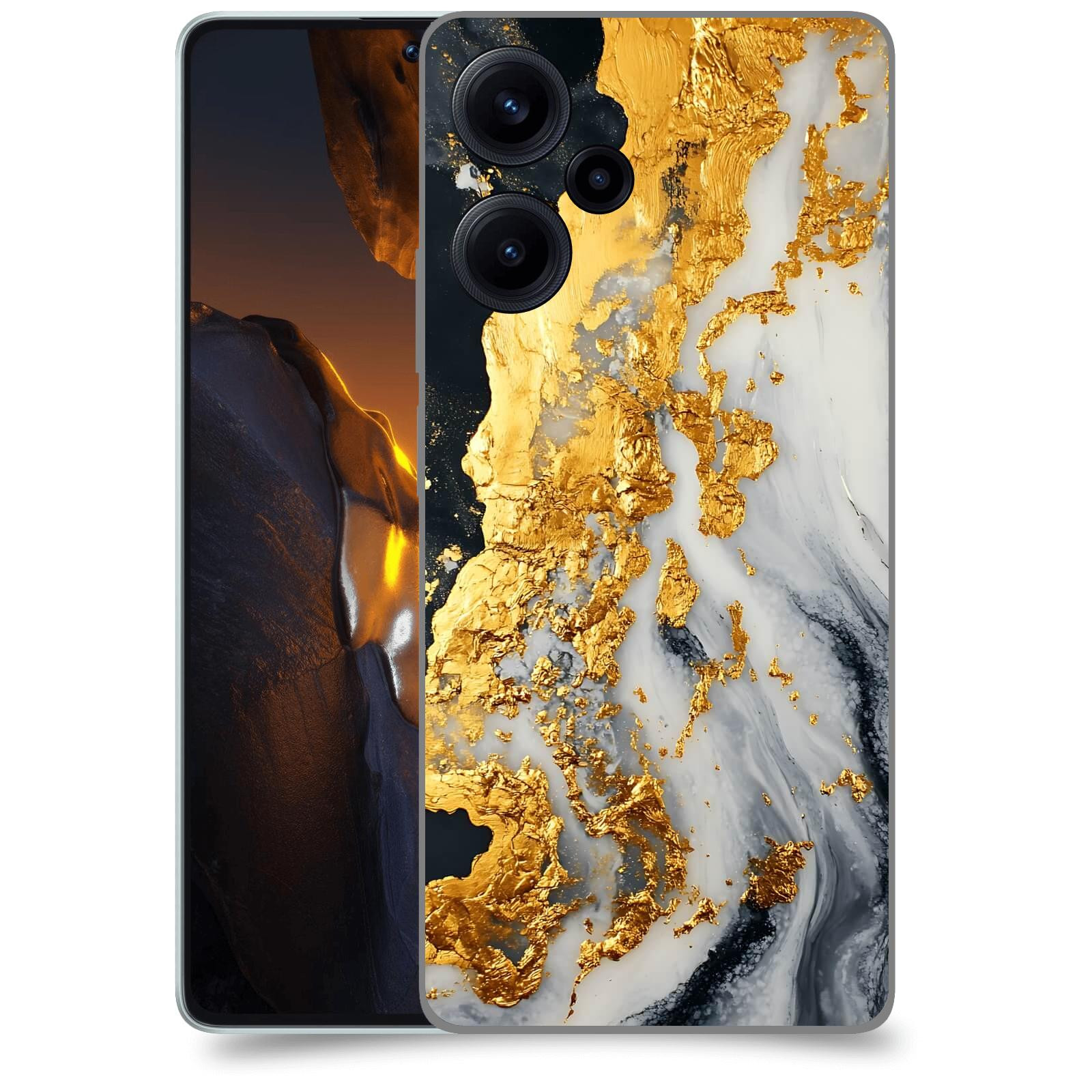 ACOVER Kryt na mobil Xiaomi Poco F5 - Marble II