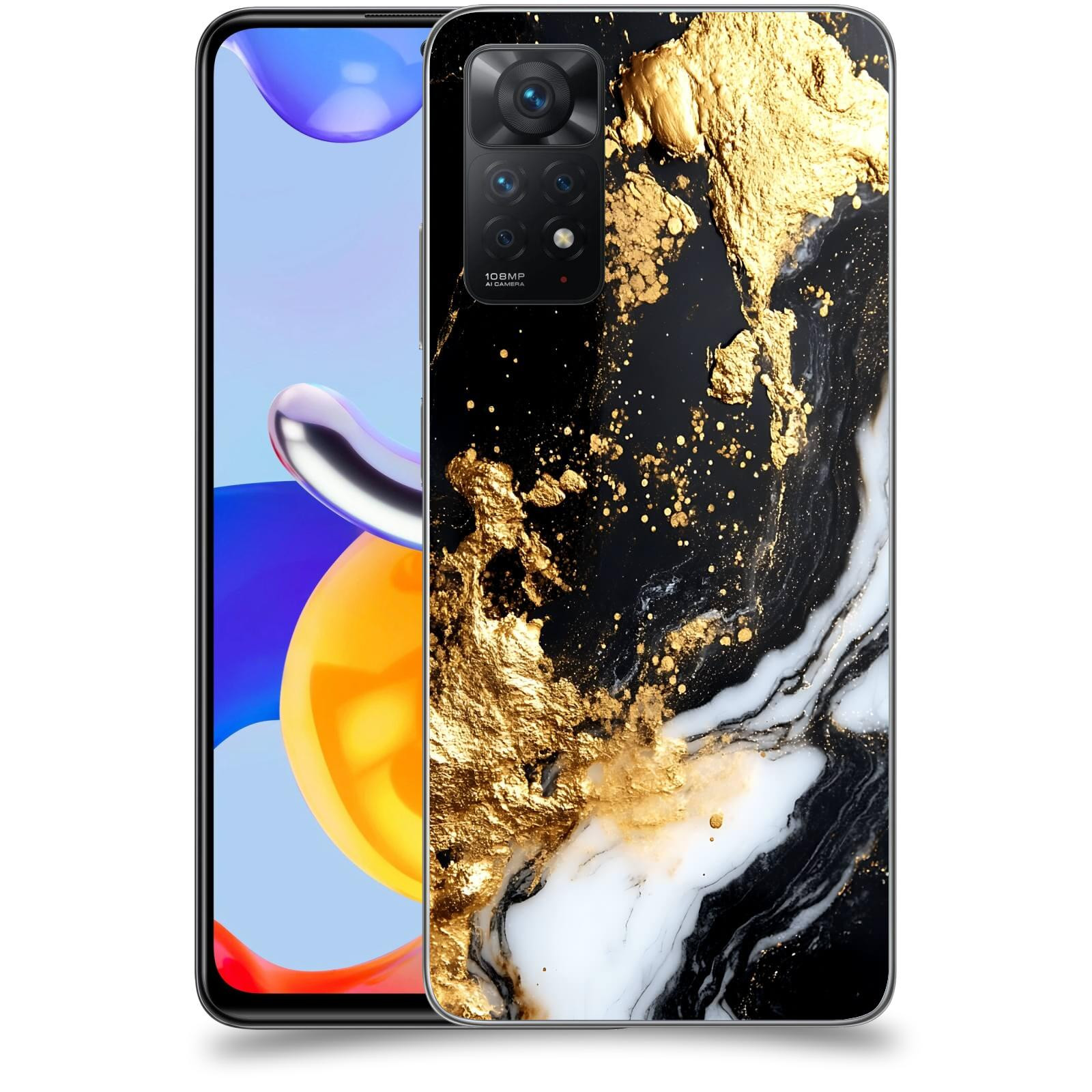 ACOVER Kryt na mobil Xiaomi Redmi Note 11 Pro - Marble III
