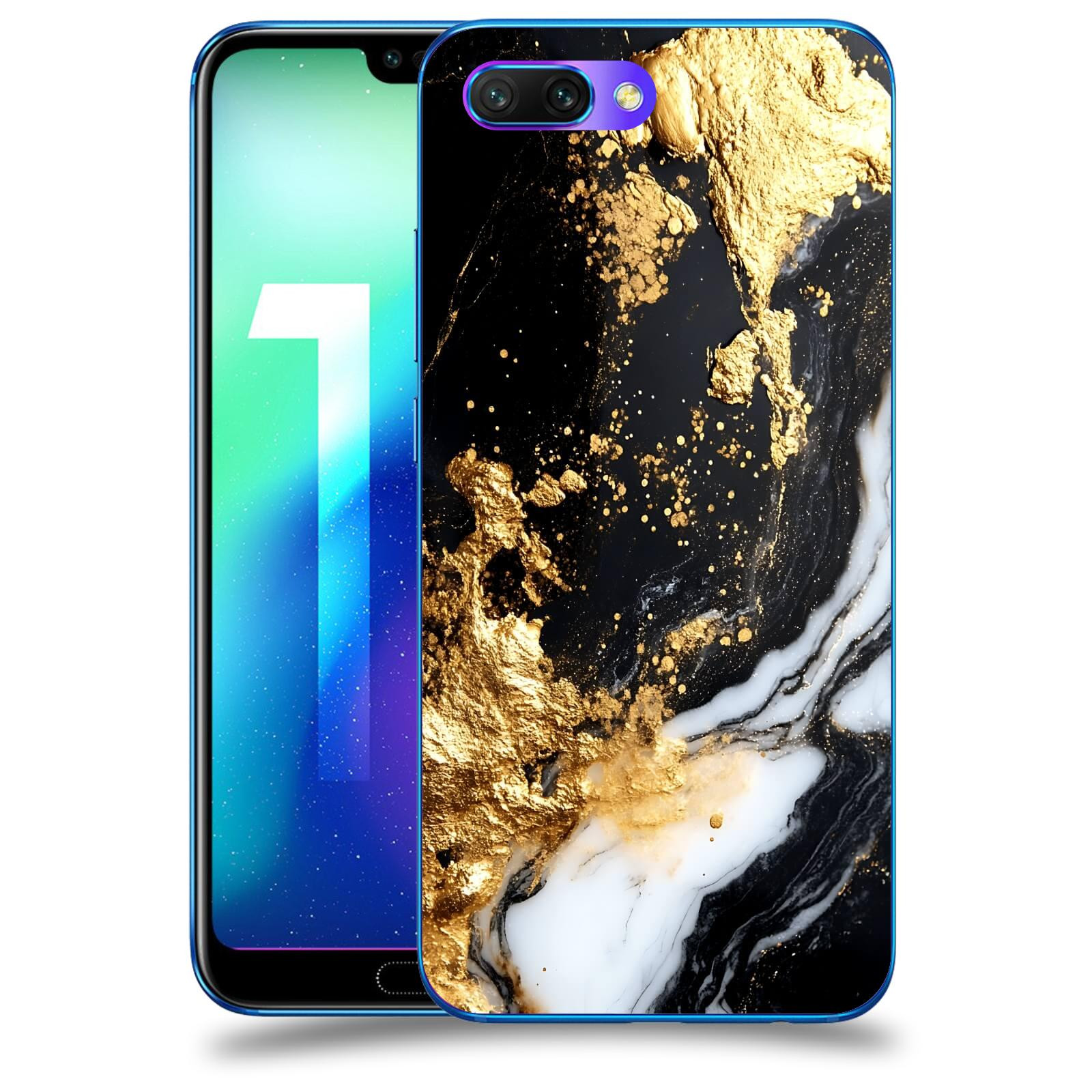 ACOVER Kryt na mobil Honor 10 - Marble III