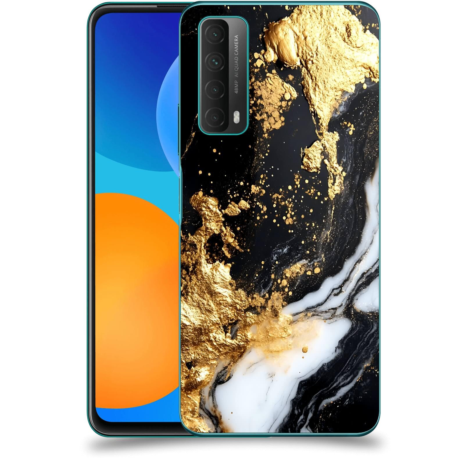 ACOVER Kryt na mobil Huawei P Smart 2021 - Marble III