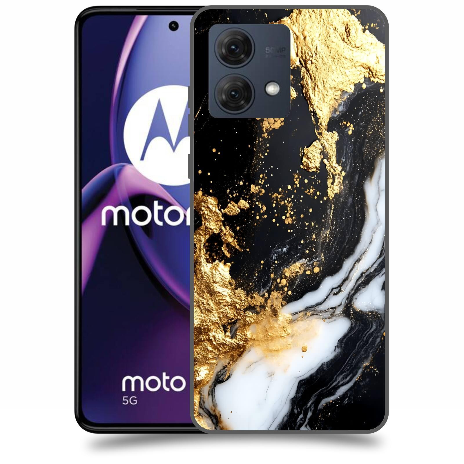 ACOVER Kryt na mobil Motorola Moto G84 5G - Marble III