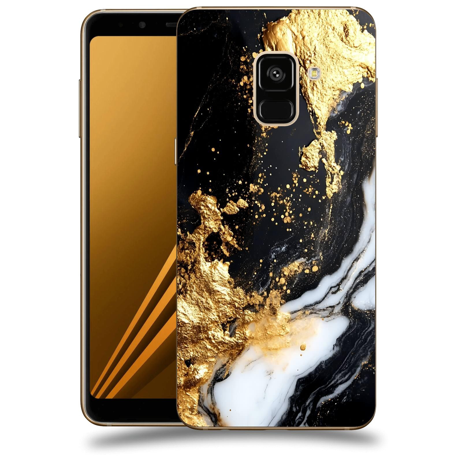 ACOVER Kryt na mobil Samsung Galaxy A8 2018 A530F - Marble III