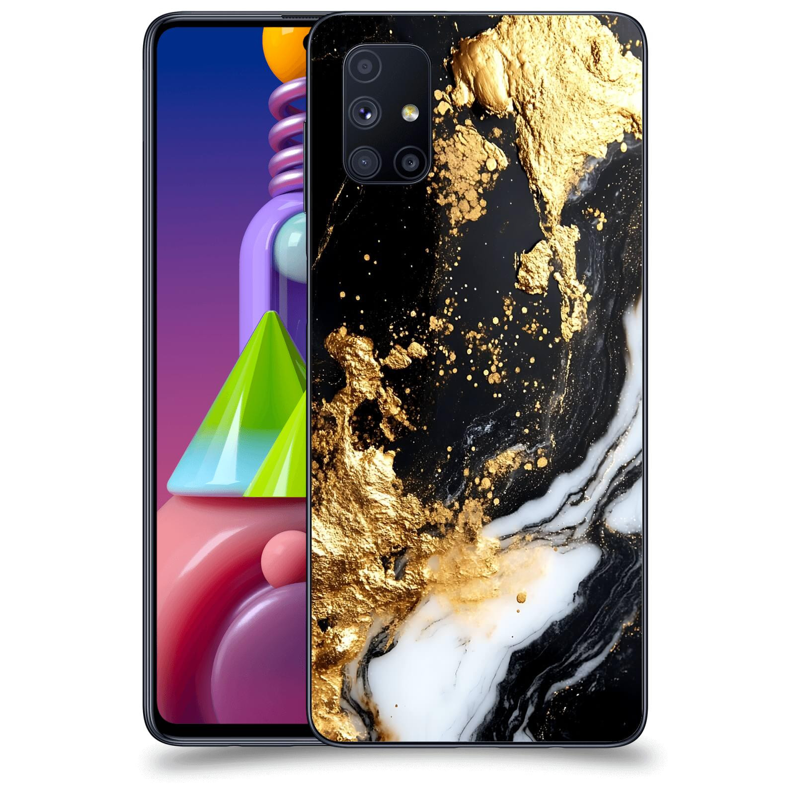 ACOVER Kryt na mobil Samsung Galaxy M51 M515F - Marble III