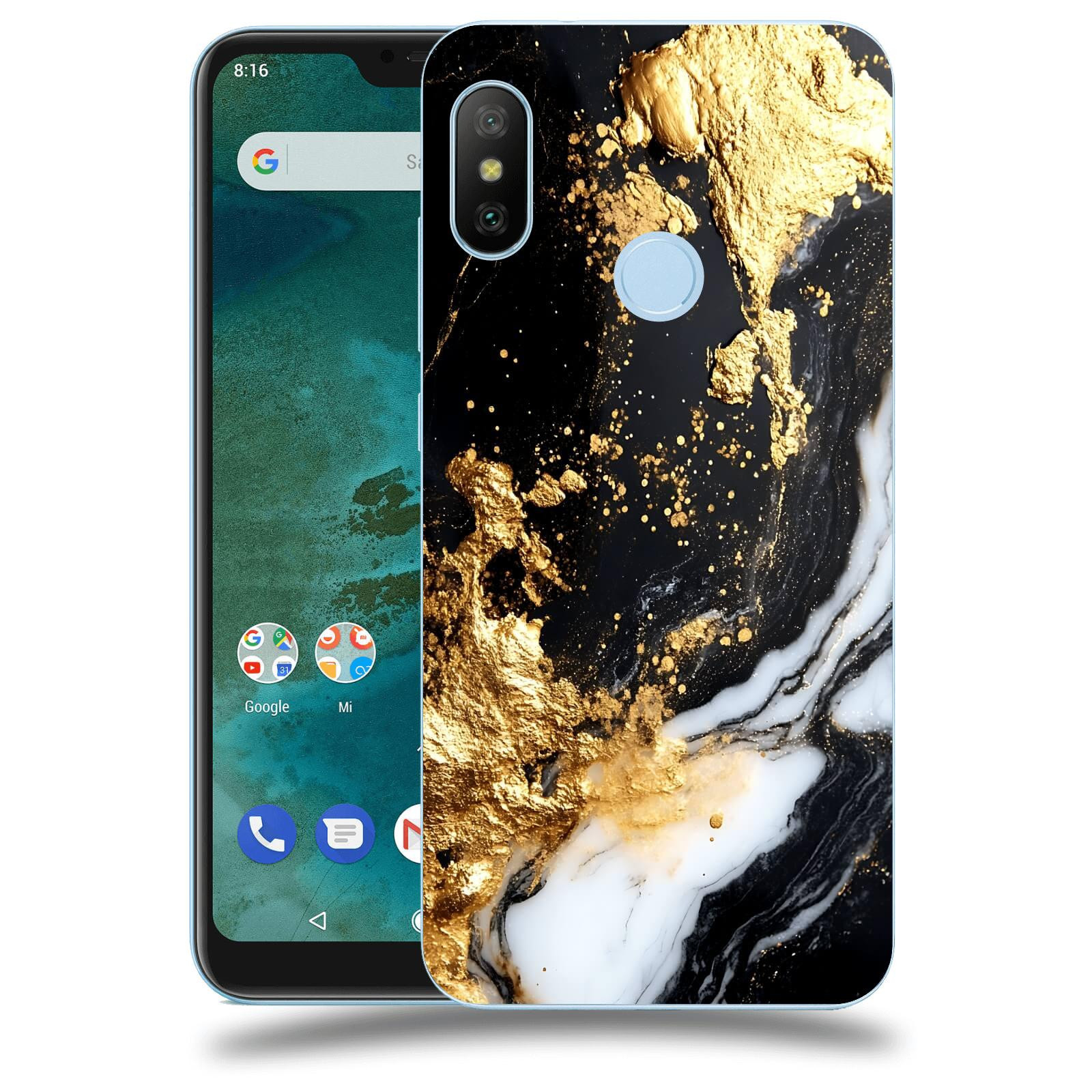 ACOVER Kryt na mobil Xiaomi Mi A2 Lite - Marble III