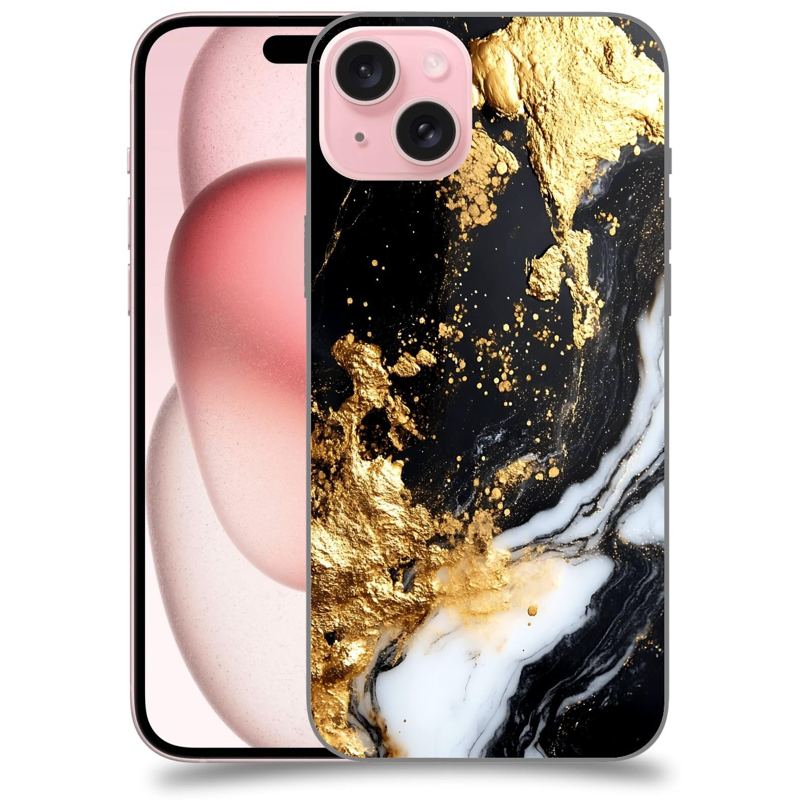 ACOVER Kryt na mobil Apple iPhone 15 plus - Marble III