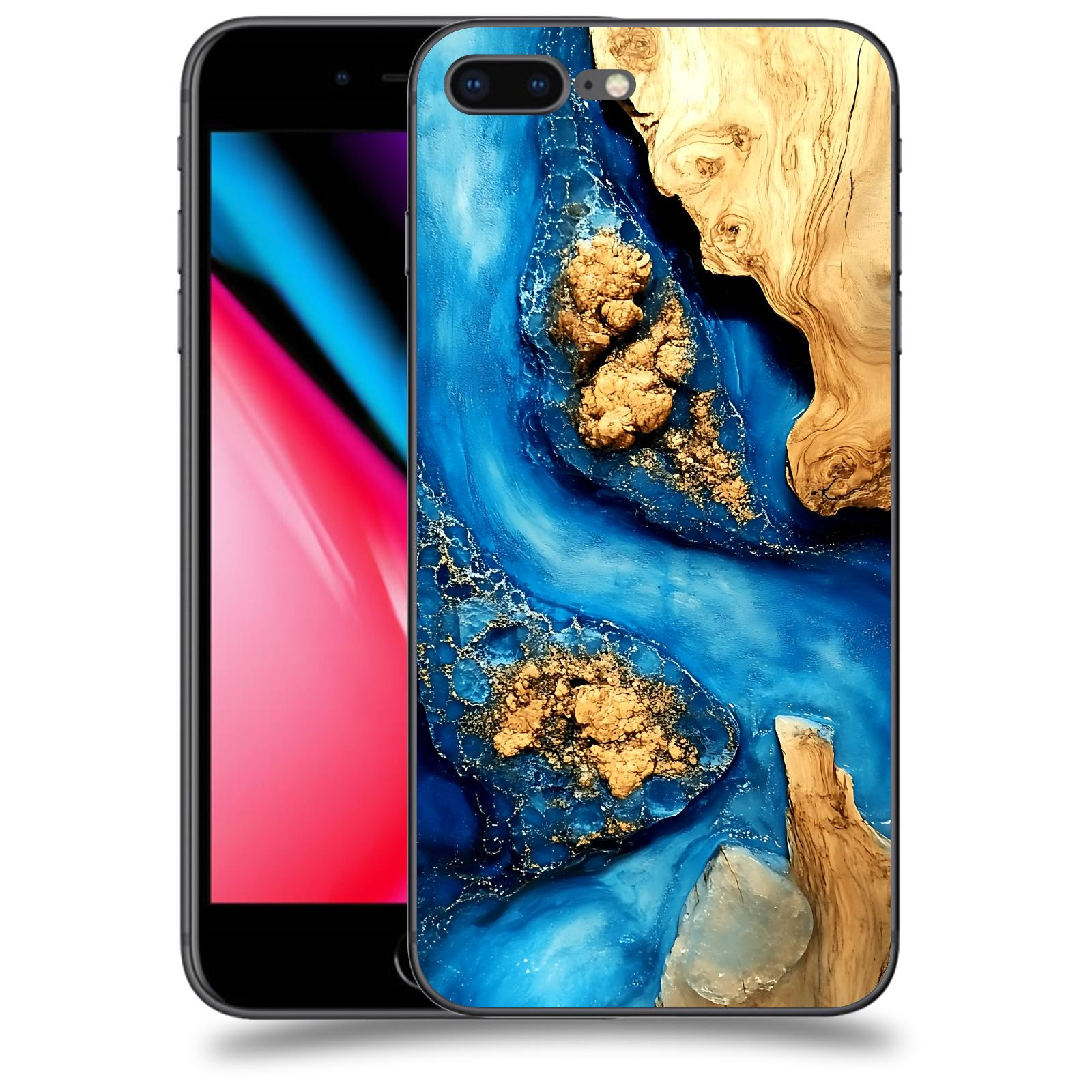ACOVER Kryt na mobil Apple iPhone 8 Plus - Deep Marine II