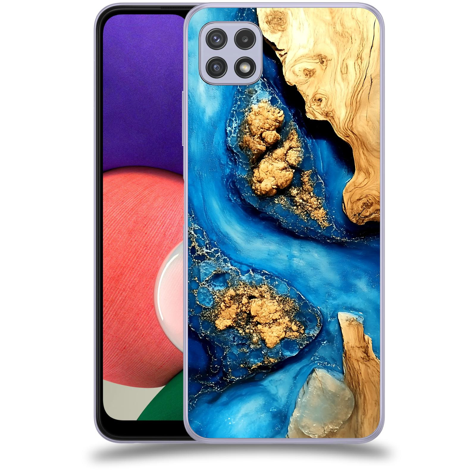ACOVER Kryt na mobil Samsung Galaxy A22 5G A226B - Deep Marine II