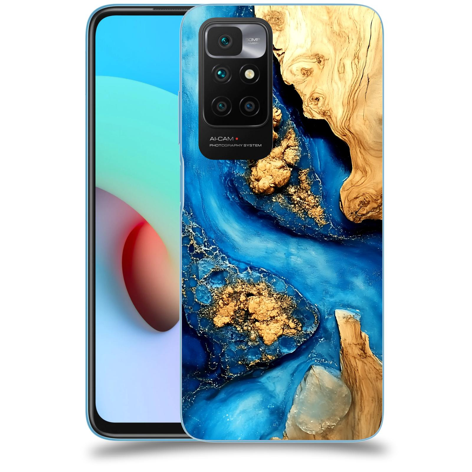 ACOVER Kryt na mobil Xiaomi Redmi 10 (2022) - Deep Marine II