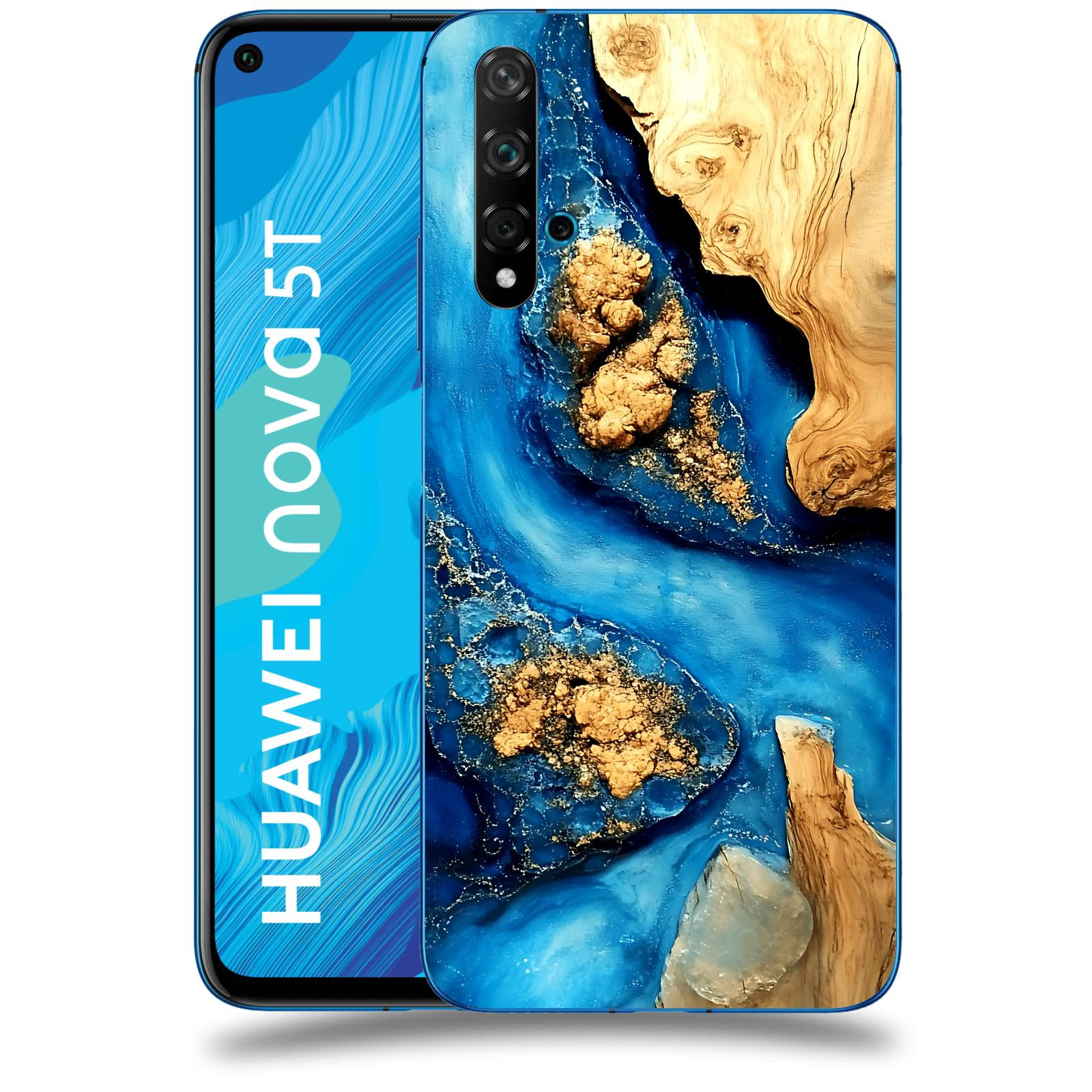 ACOVER Kryt na mobil Huawei Nova 5T - Deep Marine II