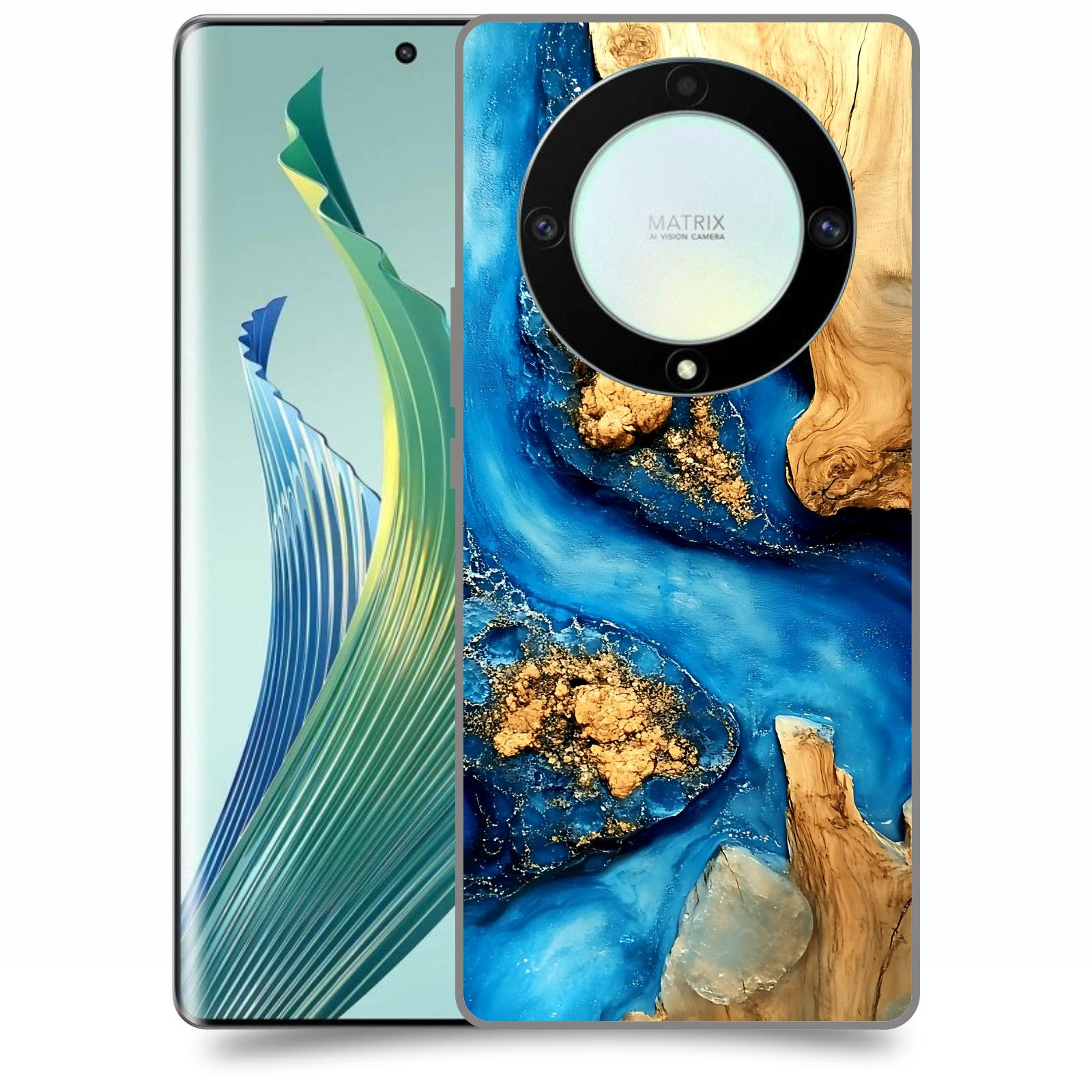 ACOVER Kryt na mobil Honor Magic 5 Lite 5G - Deep Marine II