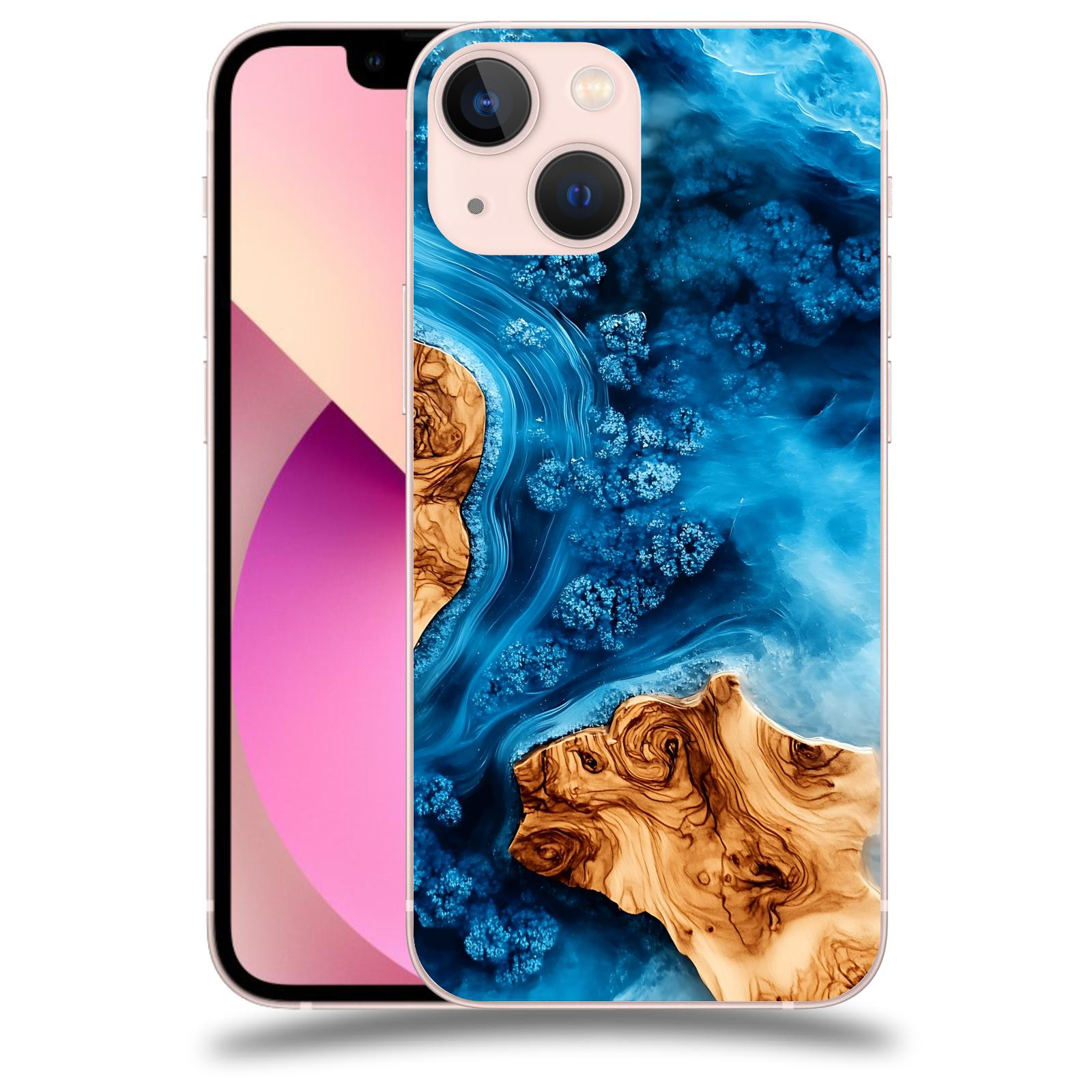 ACOVER Kryt na mobil Apple iPhone 13 mini - Deep Marine III