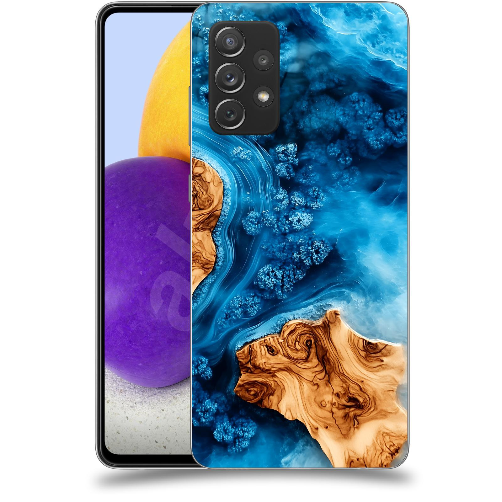 ACOVER Kryt na mobil Samsung Galaxy A72 A725F - Deep Marine III