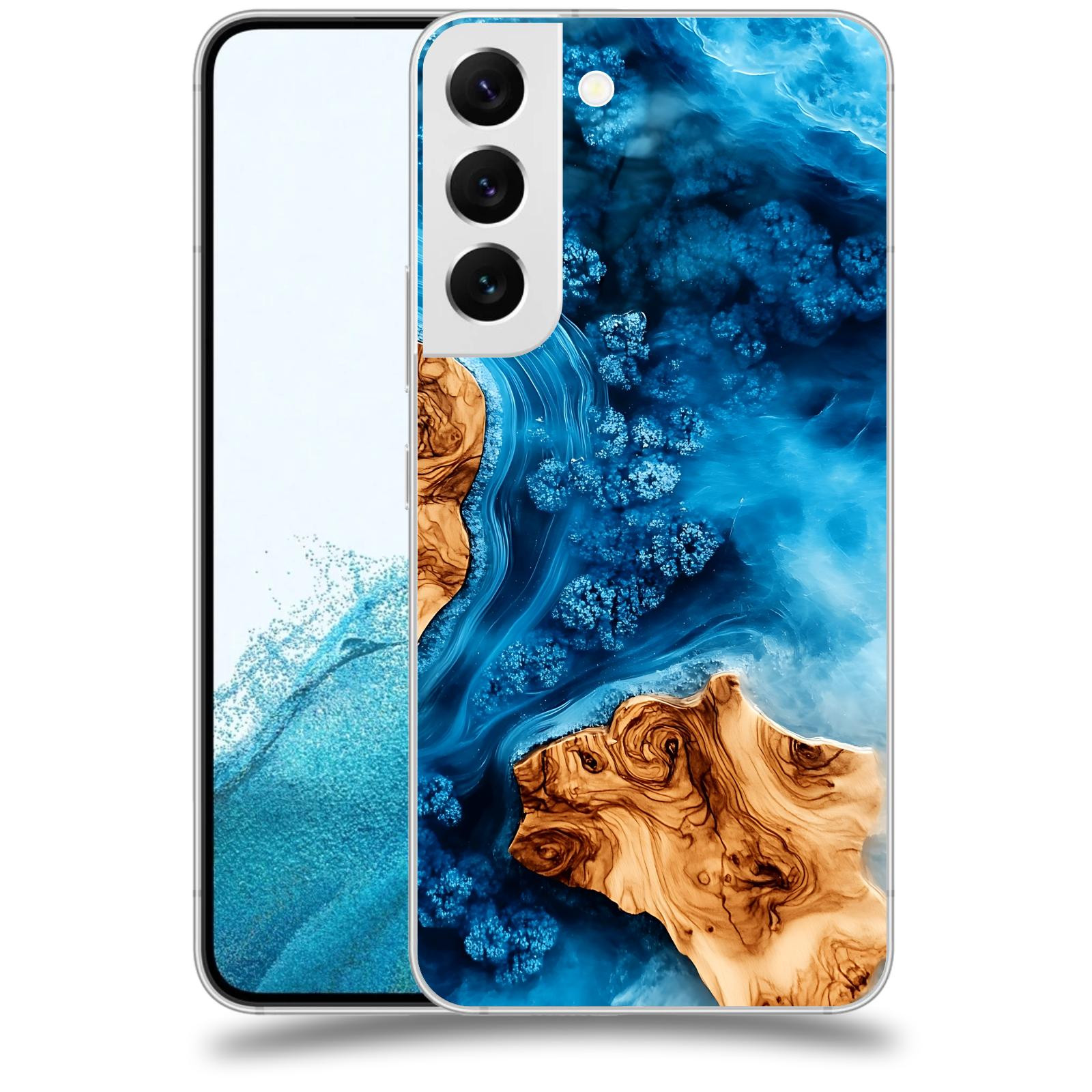 ACOVER Kryt na mobil Samsung Galaxy S22 5G - Deep Marine III