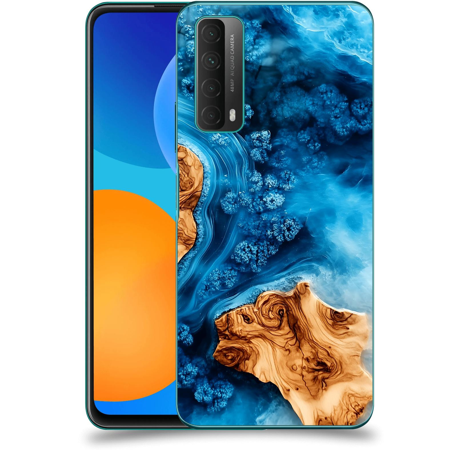 ACOVER Kryt na mobil Huawei P Smart 2021 - Deep Marine III