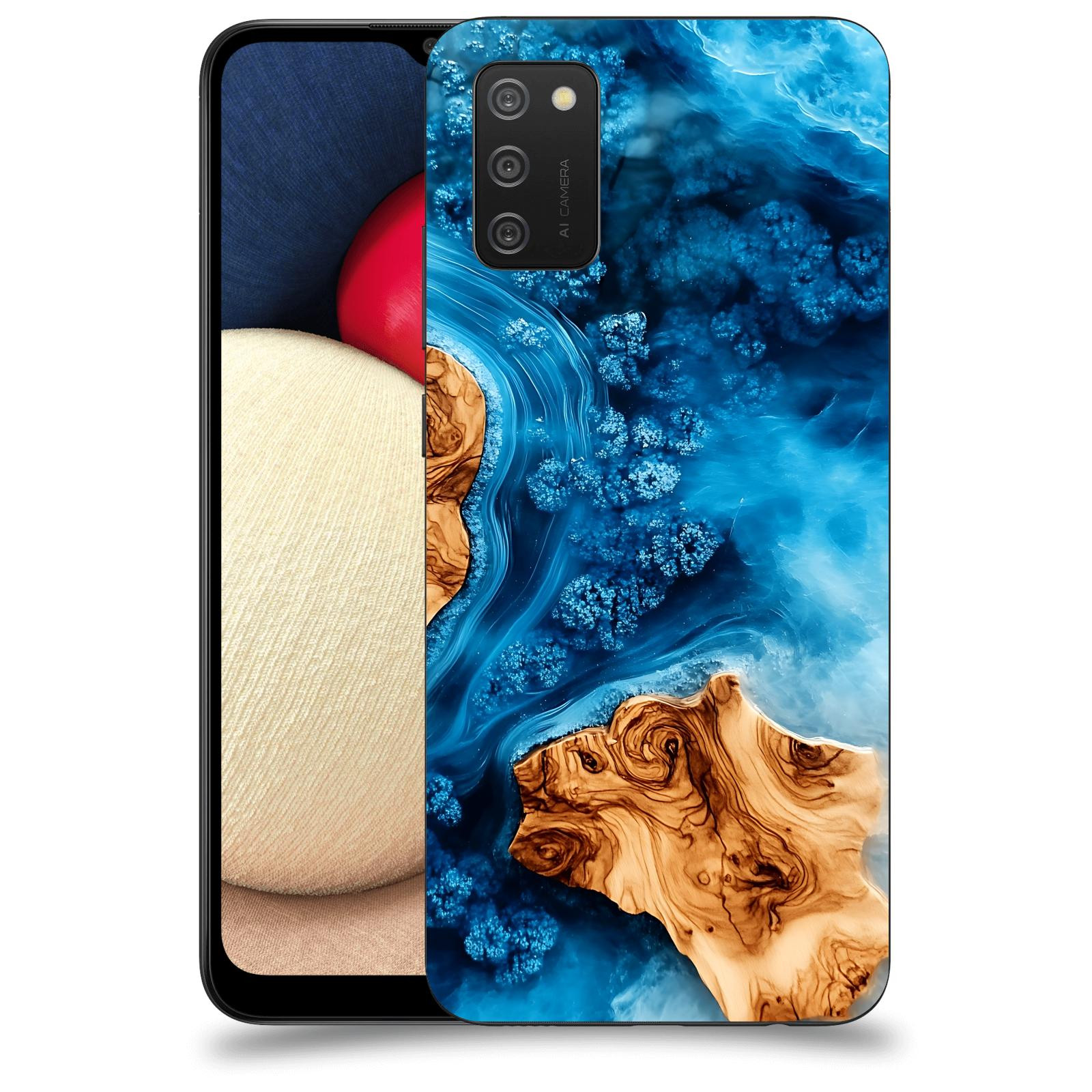 ACOVER Kryt na mobil Samsung Galaxy A02s A025G - Deep Marine III